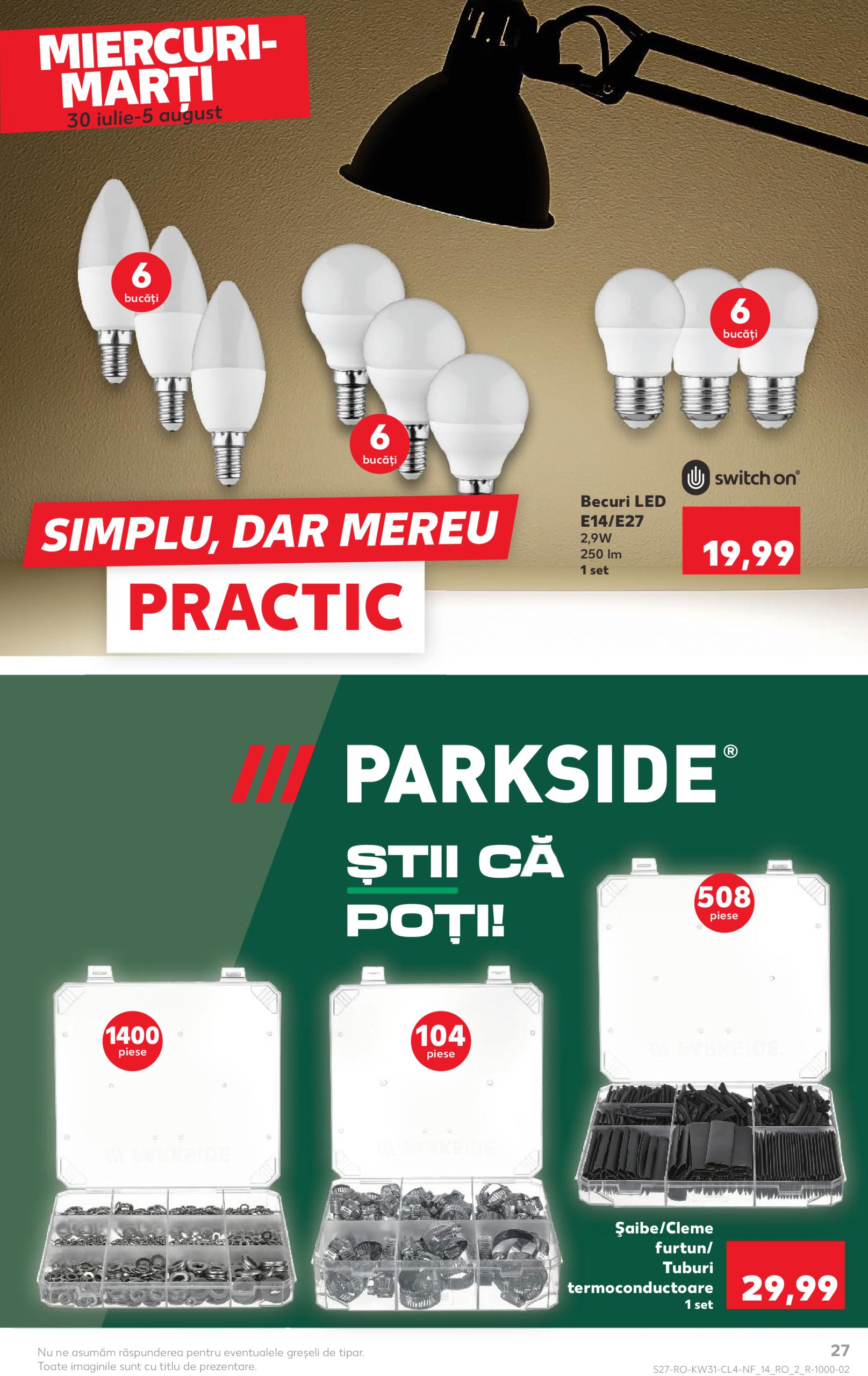 kaufland - Catalog Kaufland - Nonfood valabil din 30.07. până pe 05.08. - page: 27