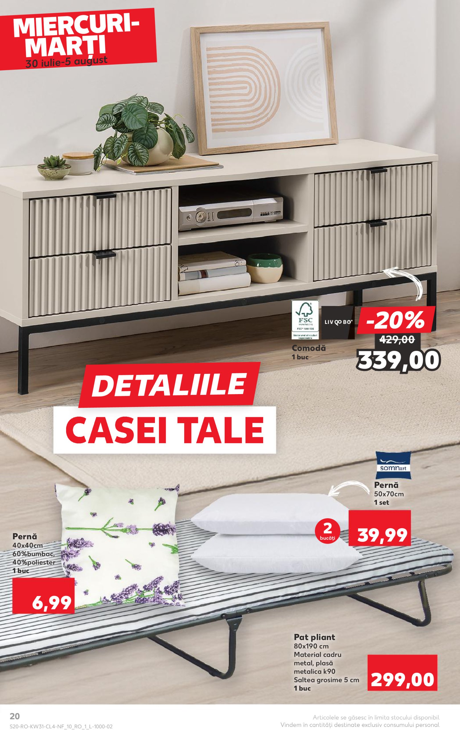 kaufland - Catalog Kaufland - Nonfood valabil din 30.07. până pe 05.08. - page: 20