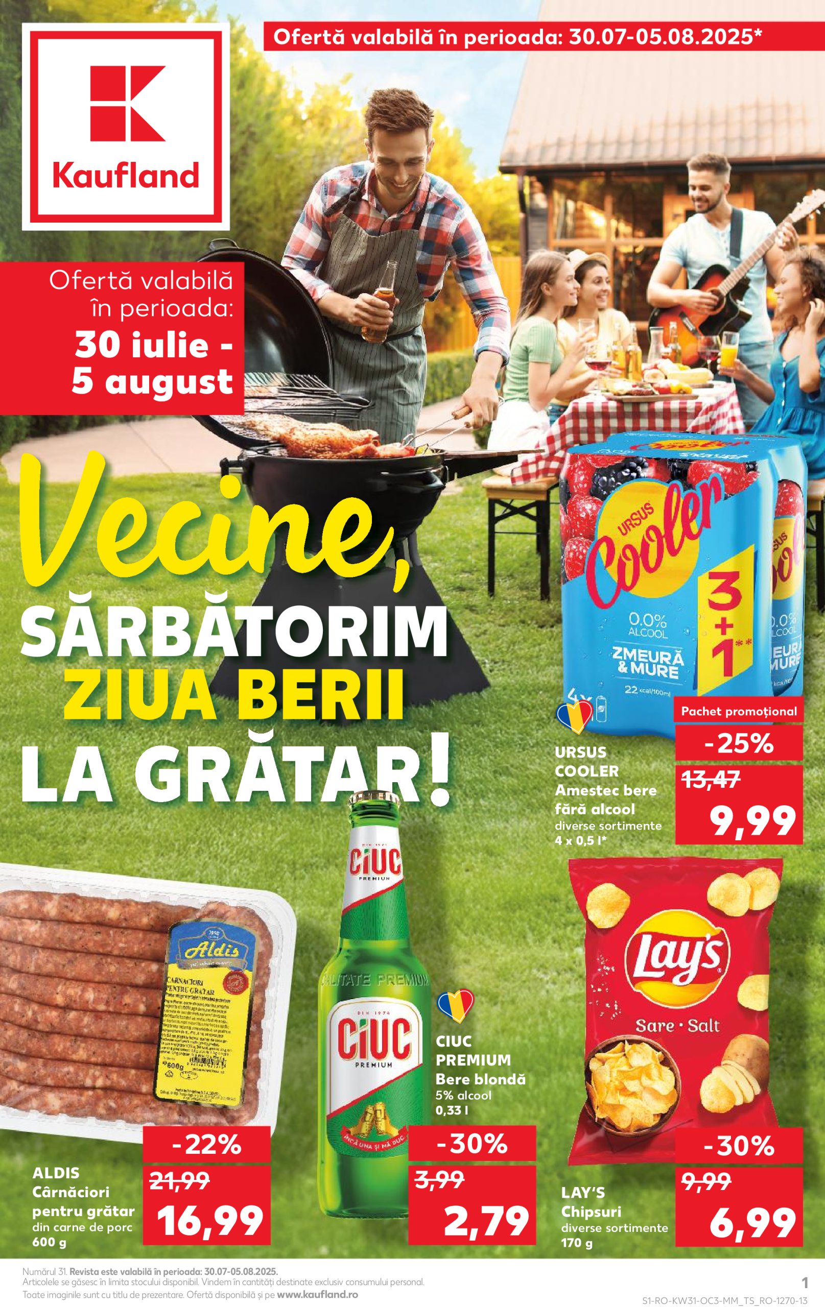kaufland - Catalog Kaufland - Răsfoiește catalogul tematic valabil din 30.07. până pe 05.08.