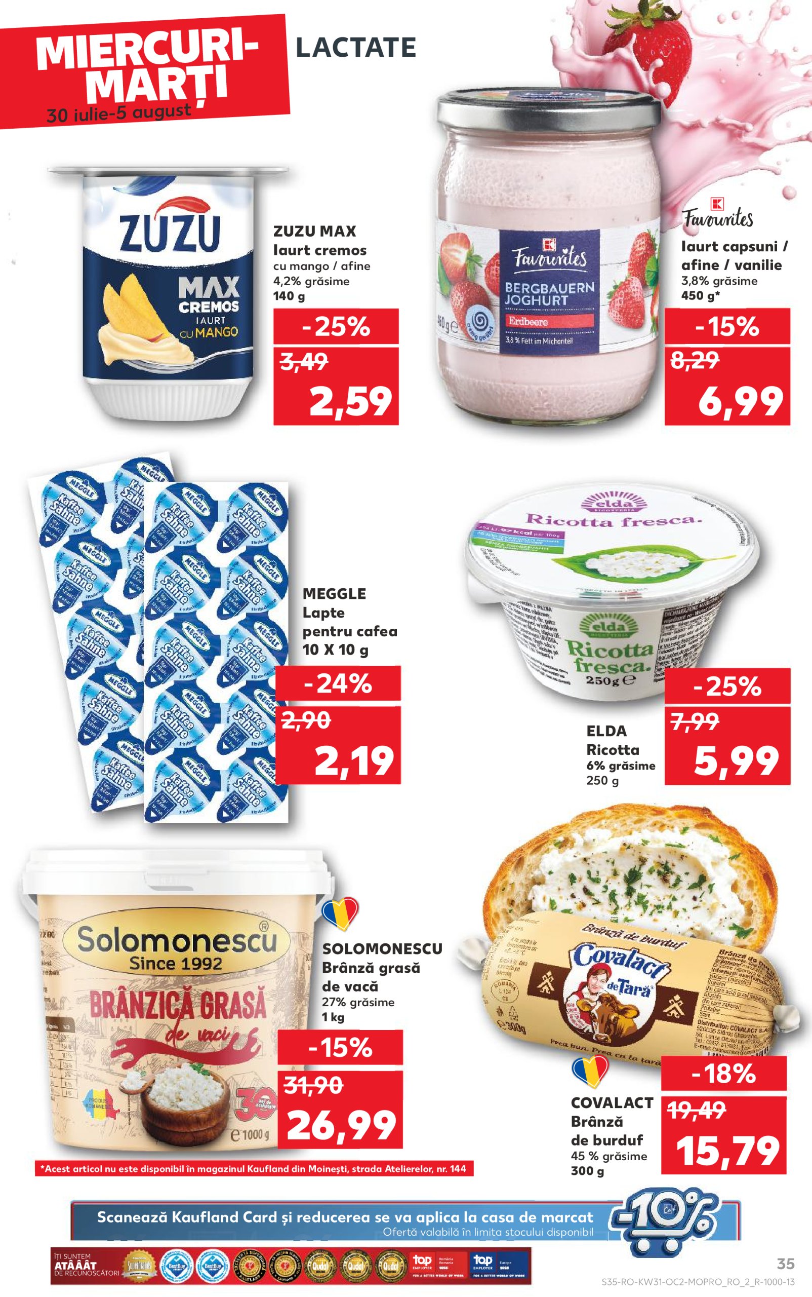kaufland - Catalog Kaufland valabil din 30.07. până pe 05.08. - page: 35 kaufland - Catalog Kaufland valabil din 30.07. până pe 05.08. - page: 35