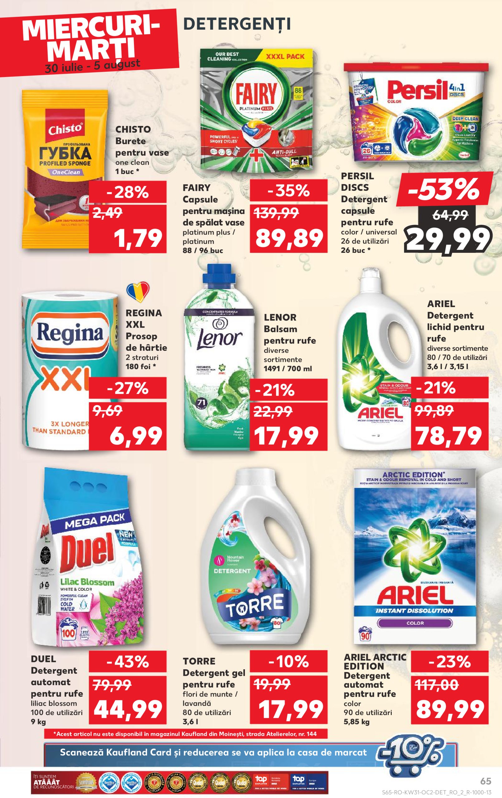kaufland - Catalog Kaufland valabil din 30.07. până pe 05.08. - page: 65 kaufland - Catalog Kaufland valabil din 30.07. până pe 05.08. - page: 65