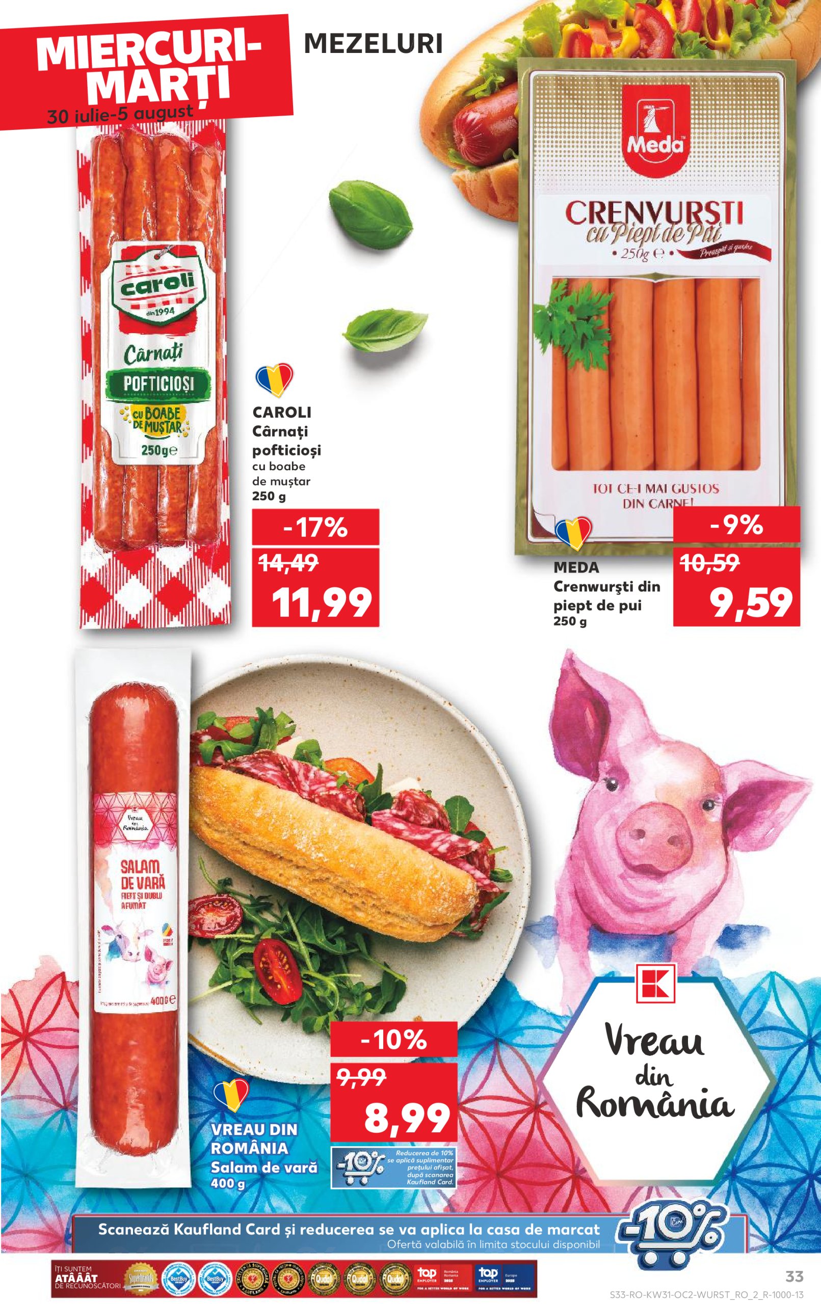 kaufland - Catalog Kaufland valabil din 30.07. până pe 05.08. - page: 33 kaufland - Catalog Kaufland valabil din 30.07. până pe 05.08. - page: 33