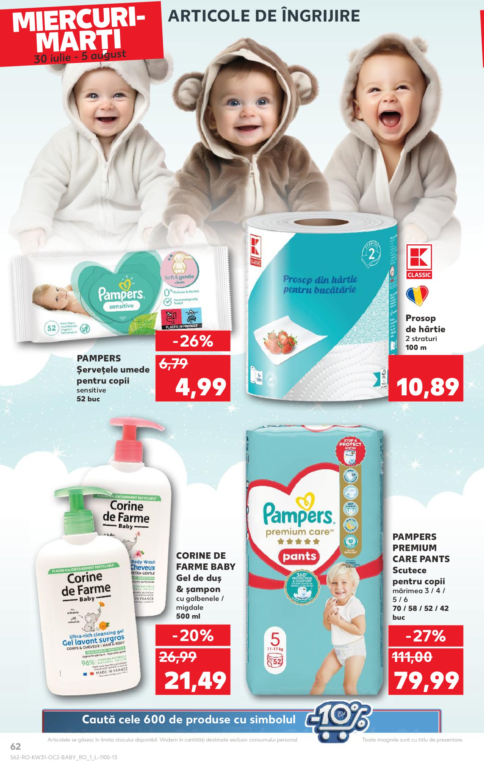 kaufland - Catalog Kaufland valabil din 30.07. până pe 05.08. - page: 62 kaufland - Catalog Kaufland valabil din 30.07. până pe 05.08. - page: 62