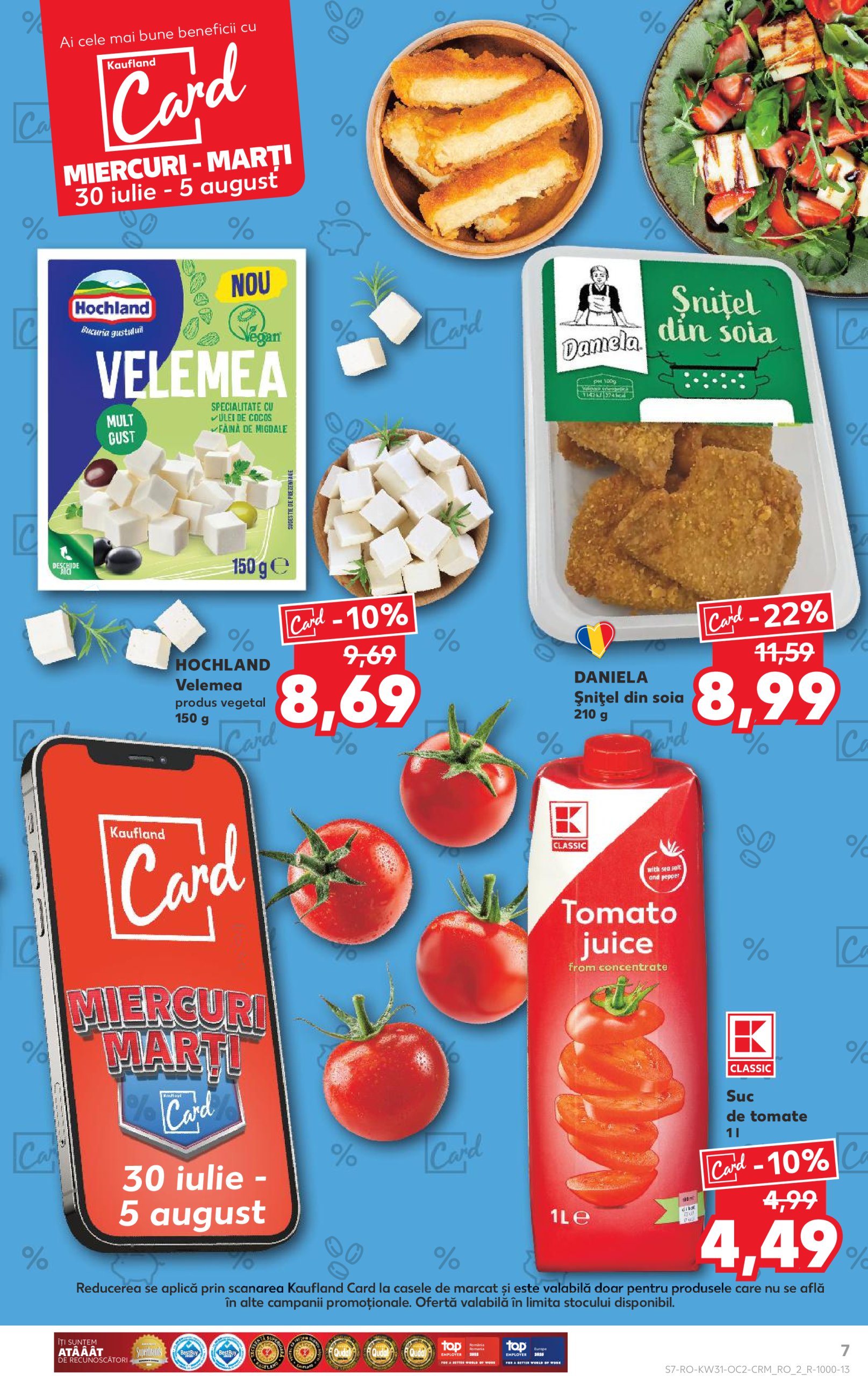 kaufland - Catalog Kaufland valabil din 30.07. până pe 05.08. - page: 7 kaufland - Catalog Kaufland valabil din 30.07. până pe 05.08. - page: 7