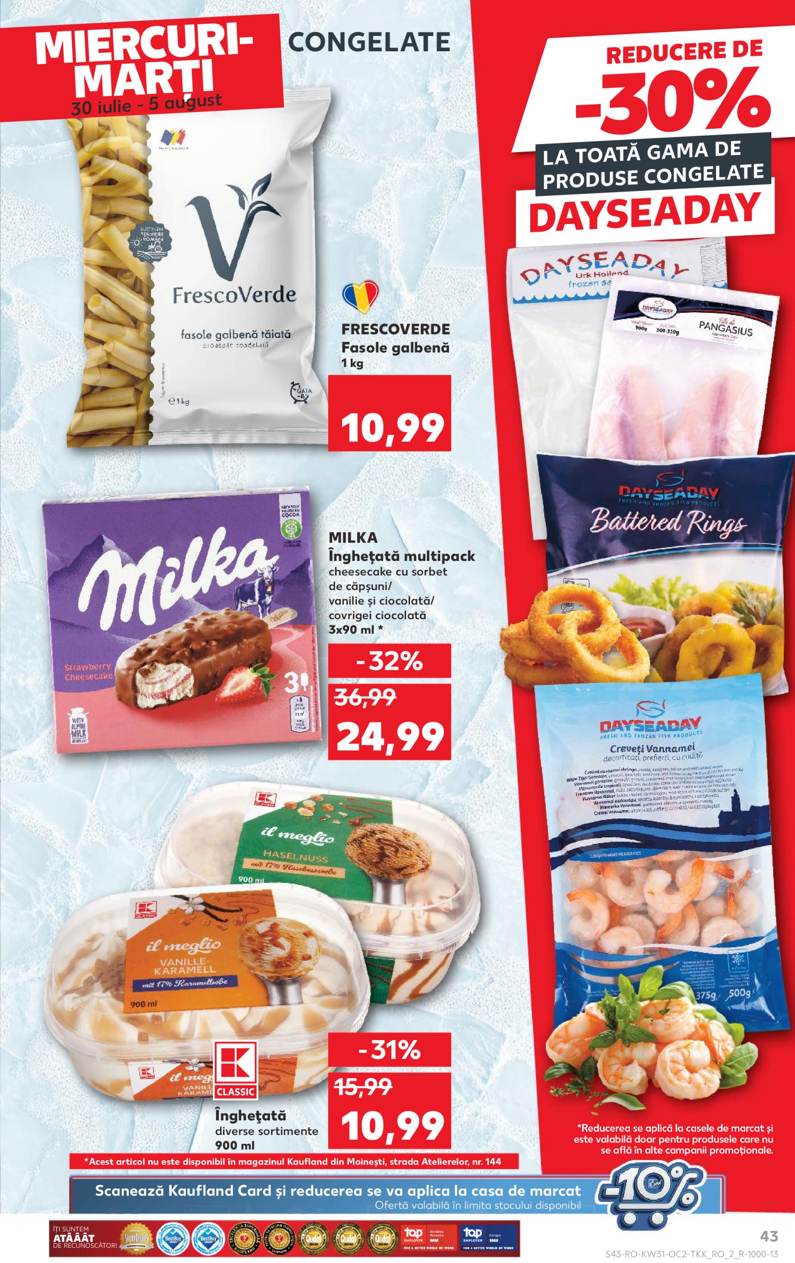 kaufland - Catalog Kaufland valabil din 30.07. până pe 05.08. - page: 43 kaufland - Catalog Kaufland valabil din 30.07. până pe 05.08. - page: 43