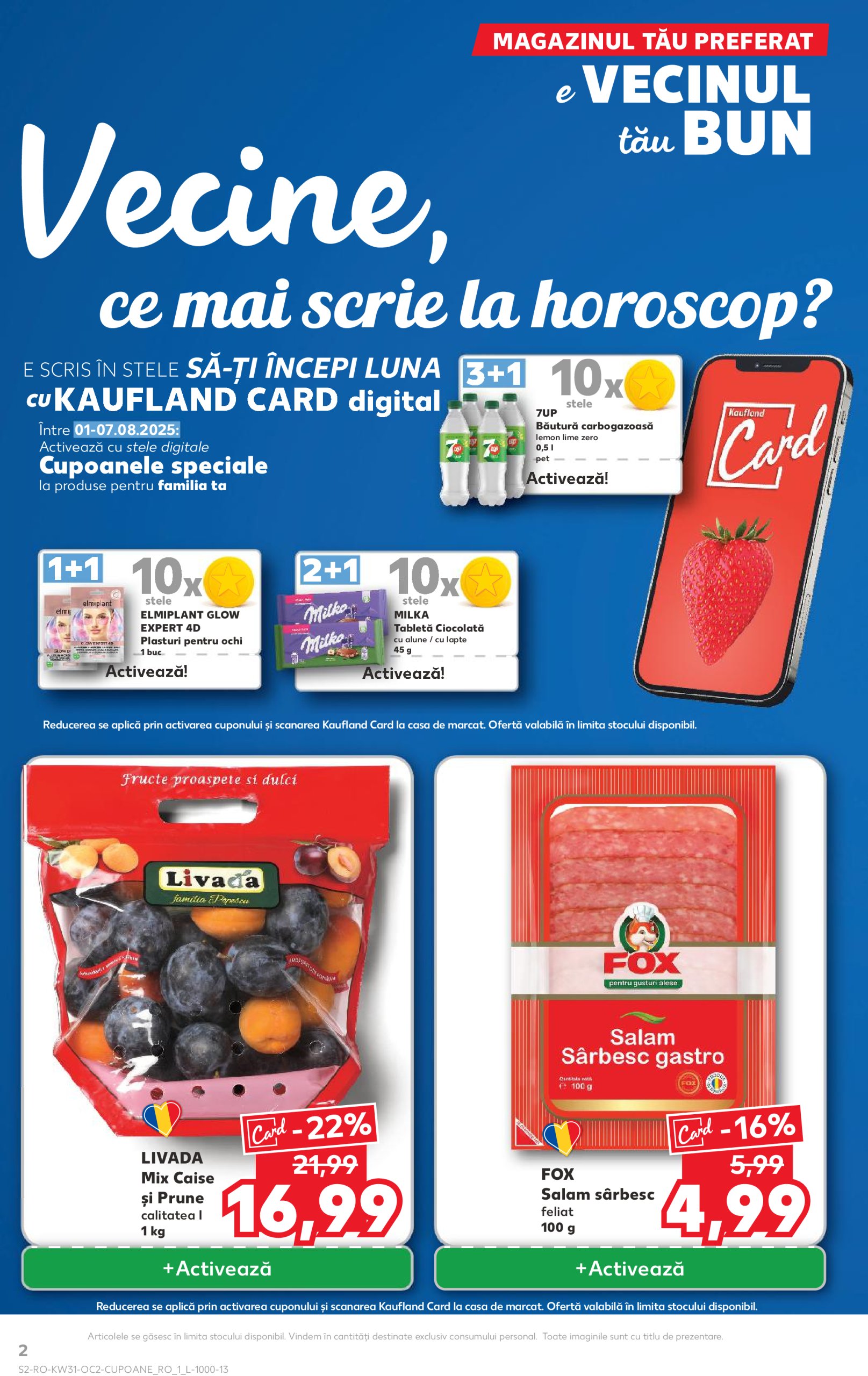 kaufland - Catalog Kaufland valabil din 30.07. până pe 05.08. - page: 2 kaufland - Catalog Kaufland valabil din 30.07. până pe 05.08. - page: 2