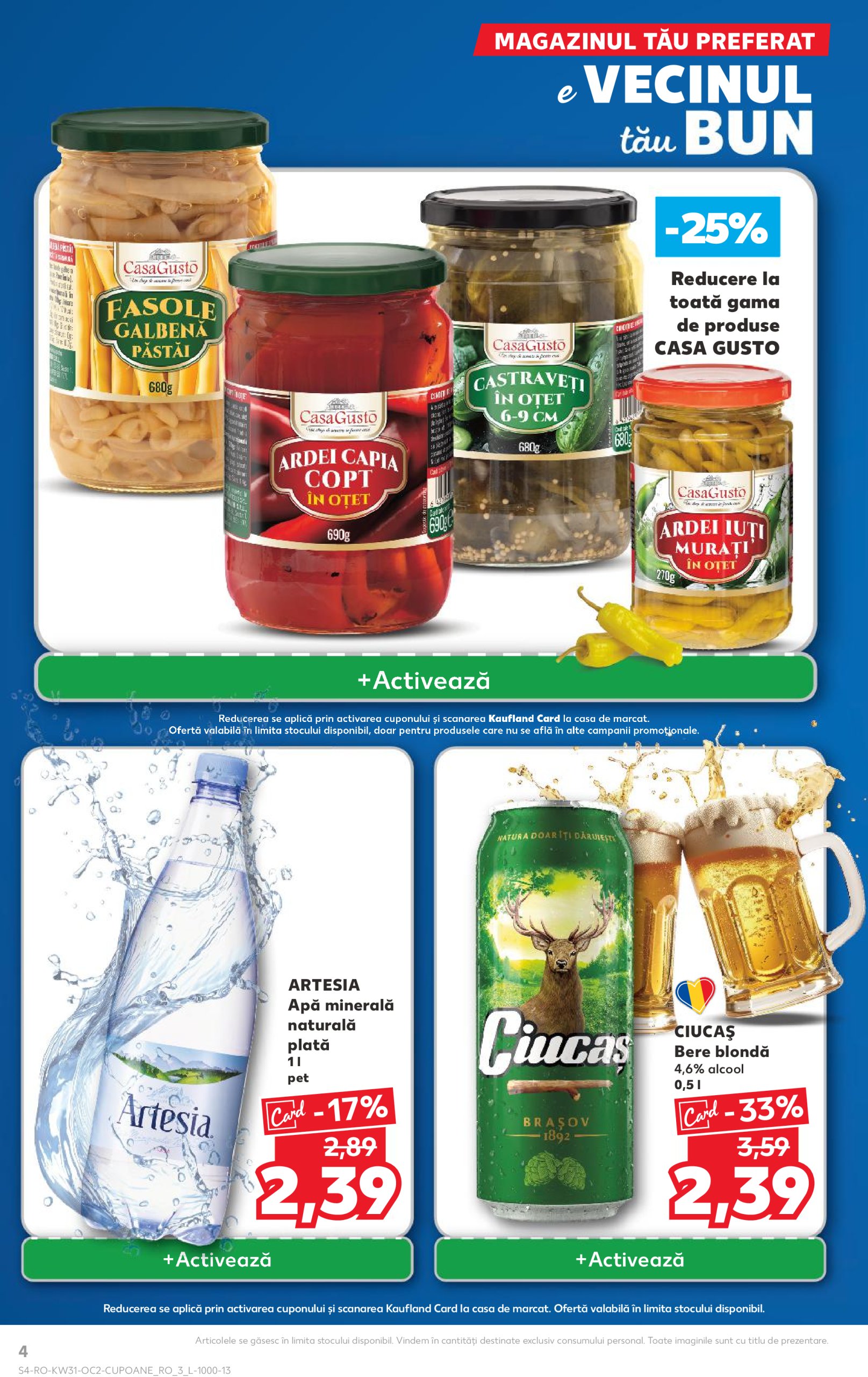 kaufland - Catalog Kaufland valabil din 30.07. până pe 05.08. - page: 4 kaufland - Catalog Kaufland valabil din 30.07. până pe 05.08. - page: 4