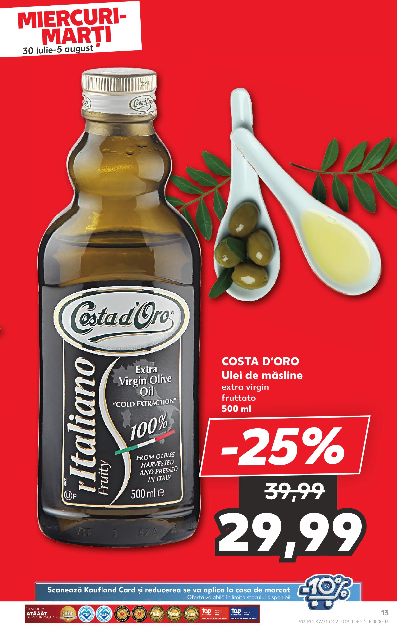 kaufland - Catalog Kaufland valabil din 30.07. până pe 05.08. - page: 13 kaufland - Catalog Kaufland valabil din 30.07. până pe 05.08. - page: 13