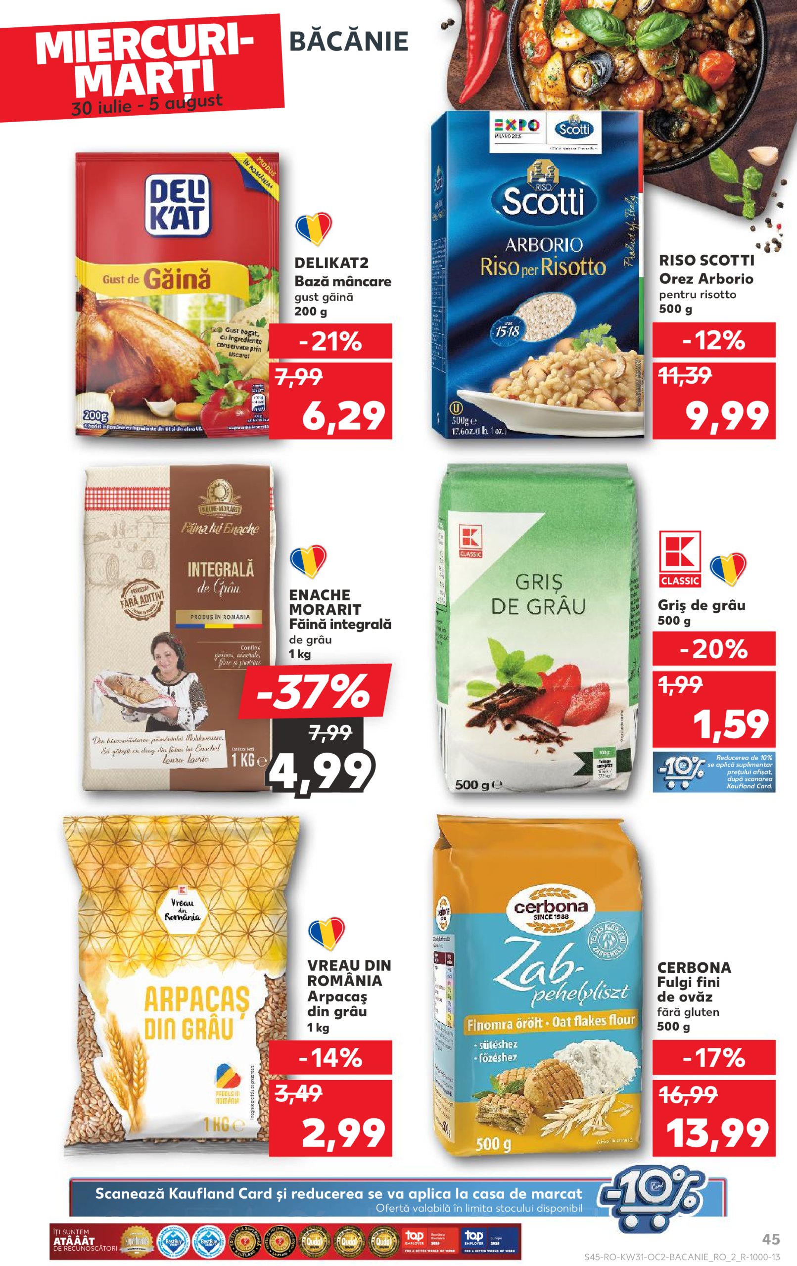 kaufland - Catalog Kaufland valabil din 30.07. până pe 05.08. - page: 45 kaufland - Catalog Kaufland valabil din 30.07. până pe 05.08. - page: 45