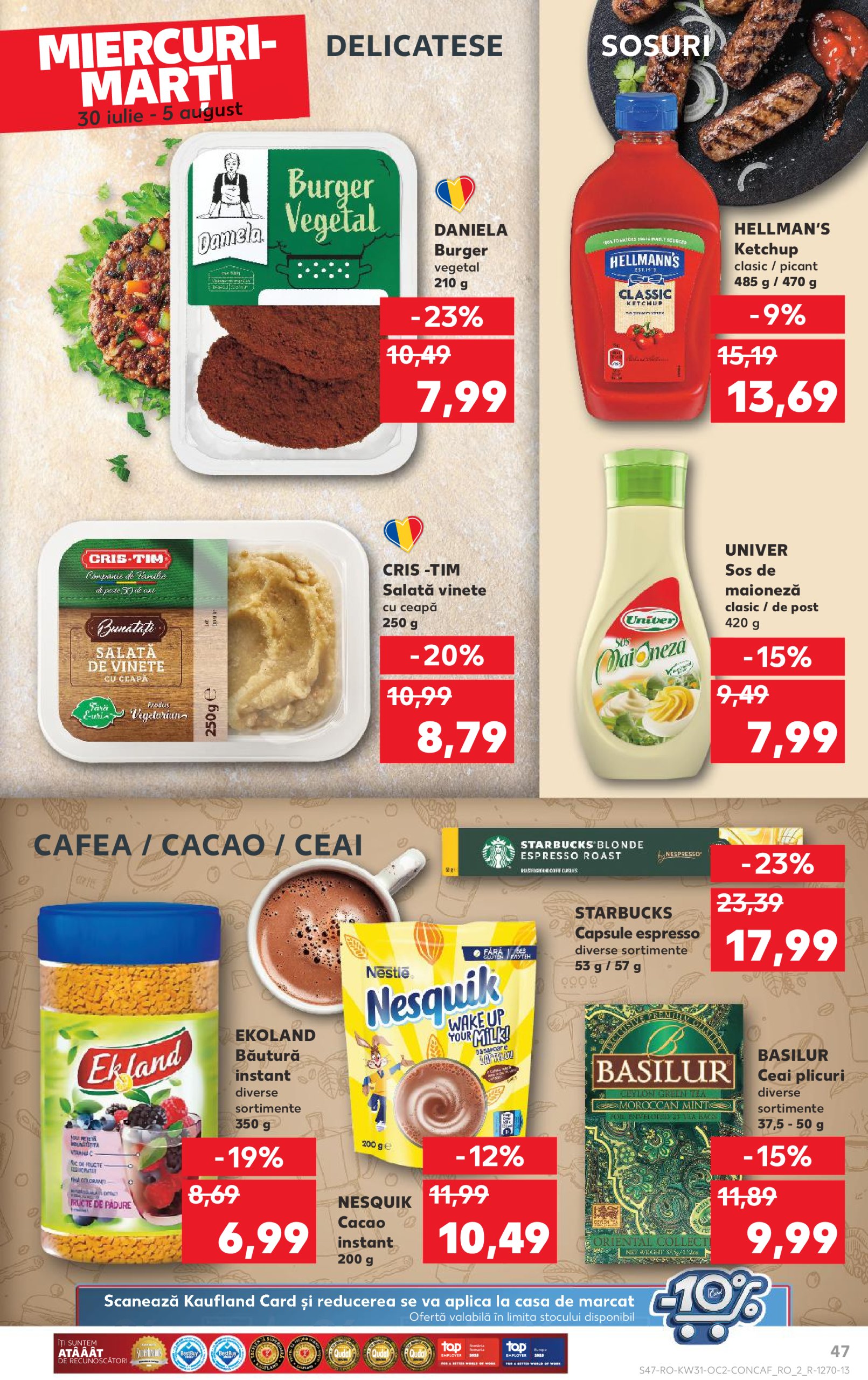 kaufland - Catalog Kaufland valabil din 30.07. până pe 05.08. - page: 47 kaufland - Catalog Kaufland valabil din 30.07. până pe 05.08. - page: 47