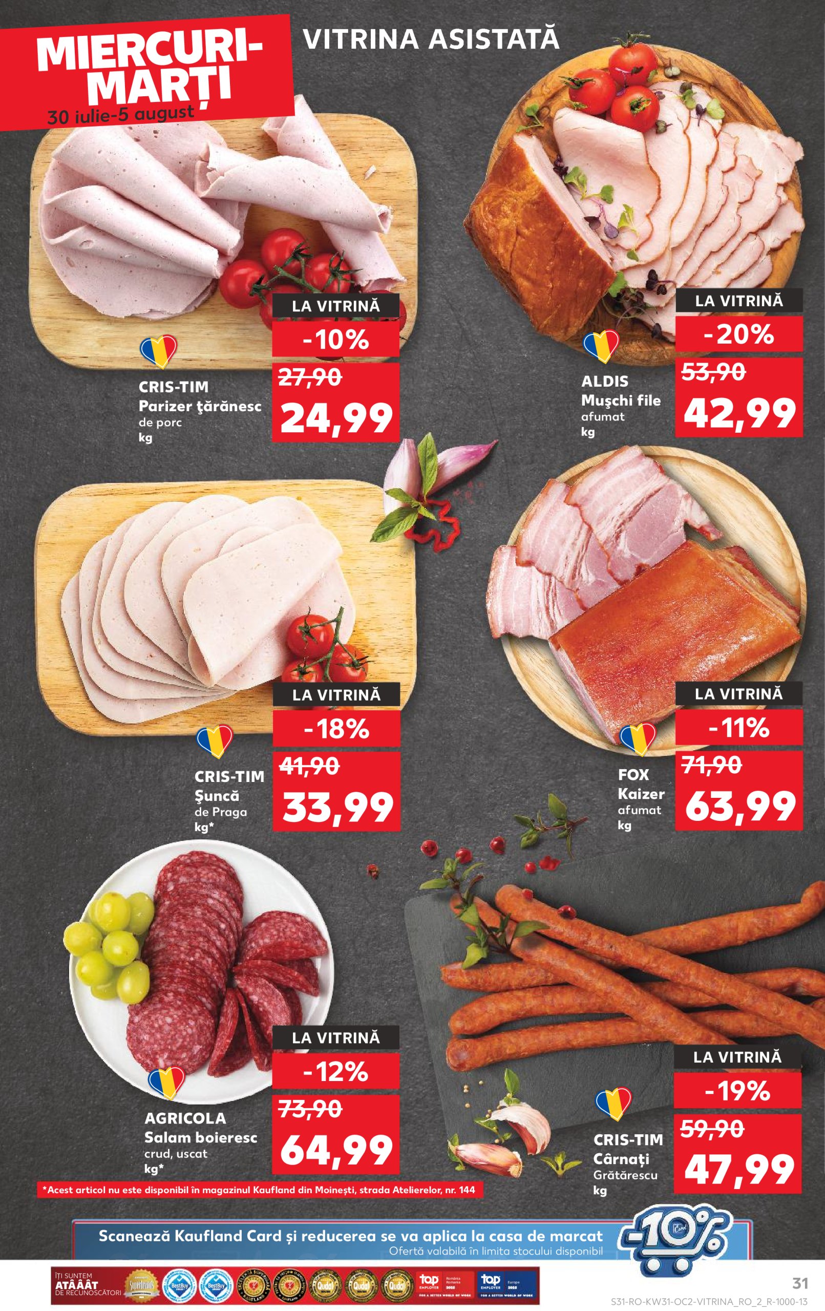 kaufland - Catalog Kaufland valabil din 30.07. până pe 05.08. - page: 31 kaufland - Catalog Kaufland valabil din 30.07. până pe 05.08. - page: 31
