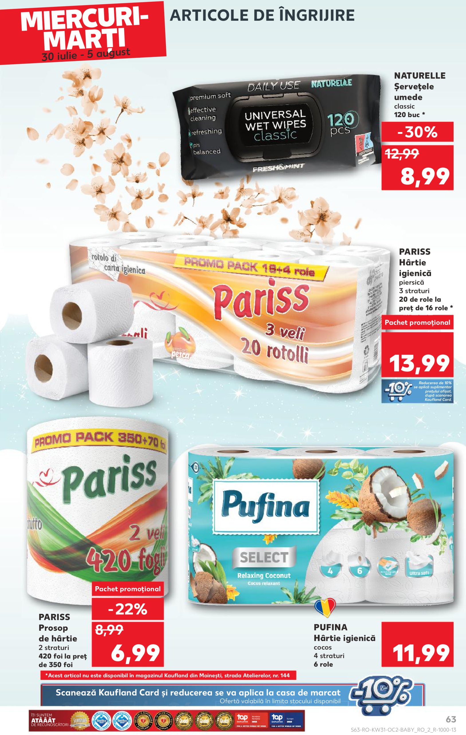 kaufland - Catalog Kaufland valabil din 30.07. până pe 05.08. - page: 63 kaufland - Catalog Kaufland valabil din 30.07. până pe 05.08. - page: 63