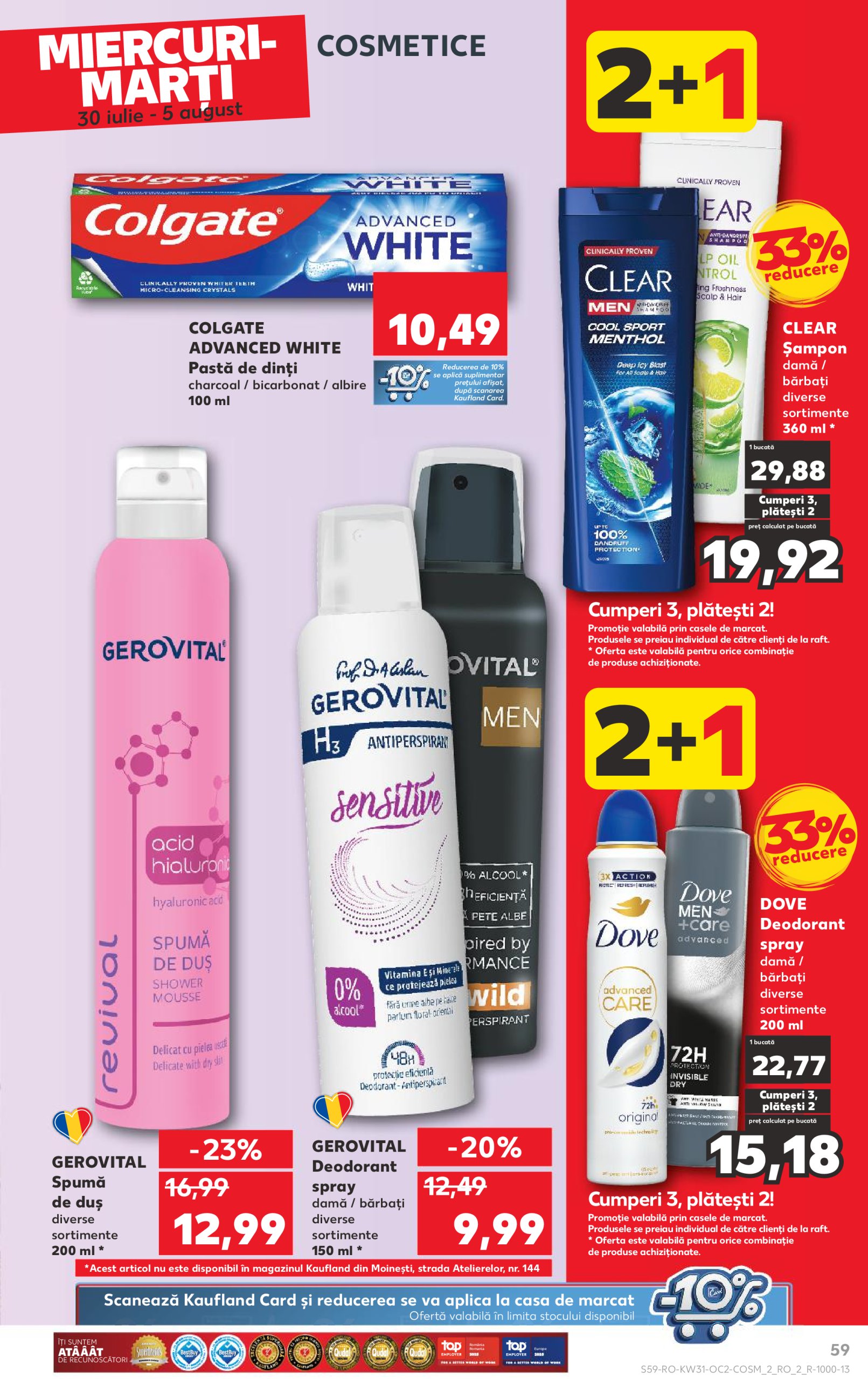 kaufland - Catalog Kaufland valabil din 30.07. până pe 05.08. - page: 59 kaufland - Catalog Kaufland valabil din 30.07. până pe 05.08. - page: 59