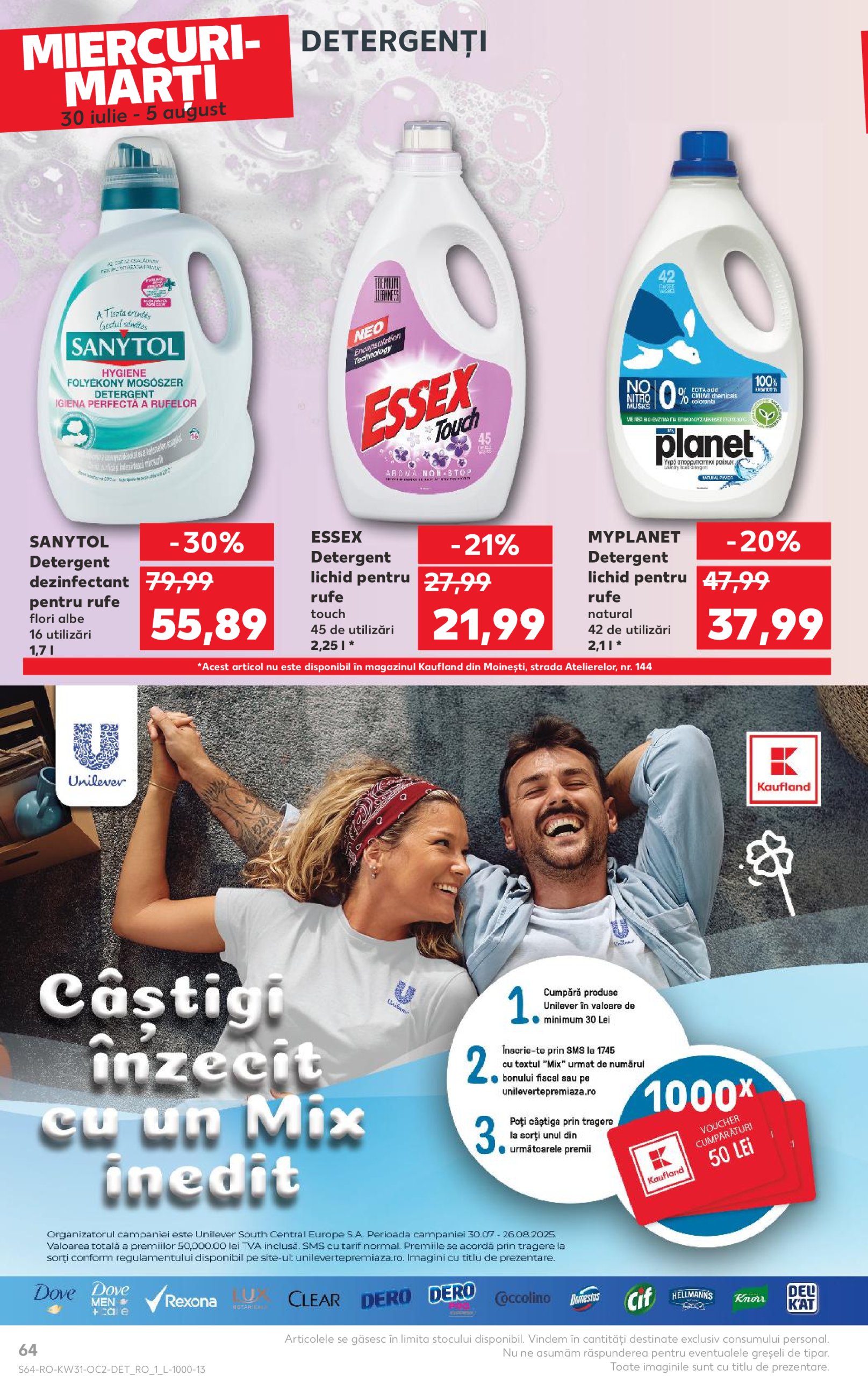 kaufland - Catalog Kaufland valabil din 30.07. până pe 05.08. - page: 64 kaufland - Catalog Kaufland valabil din 30.07. până pe 05.08. - page: 64