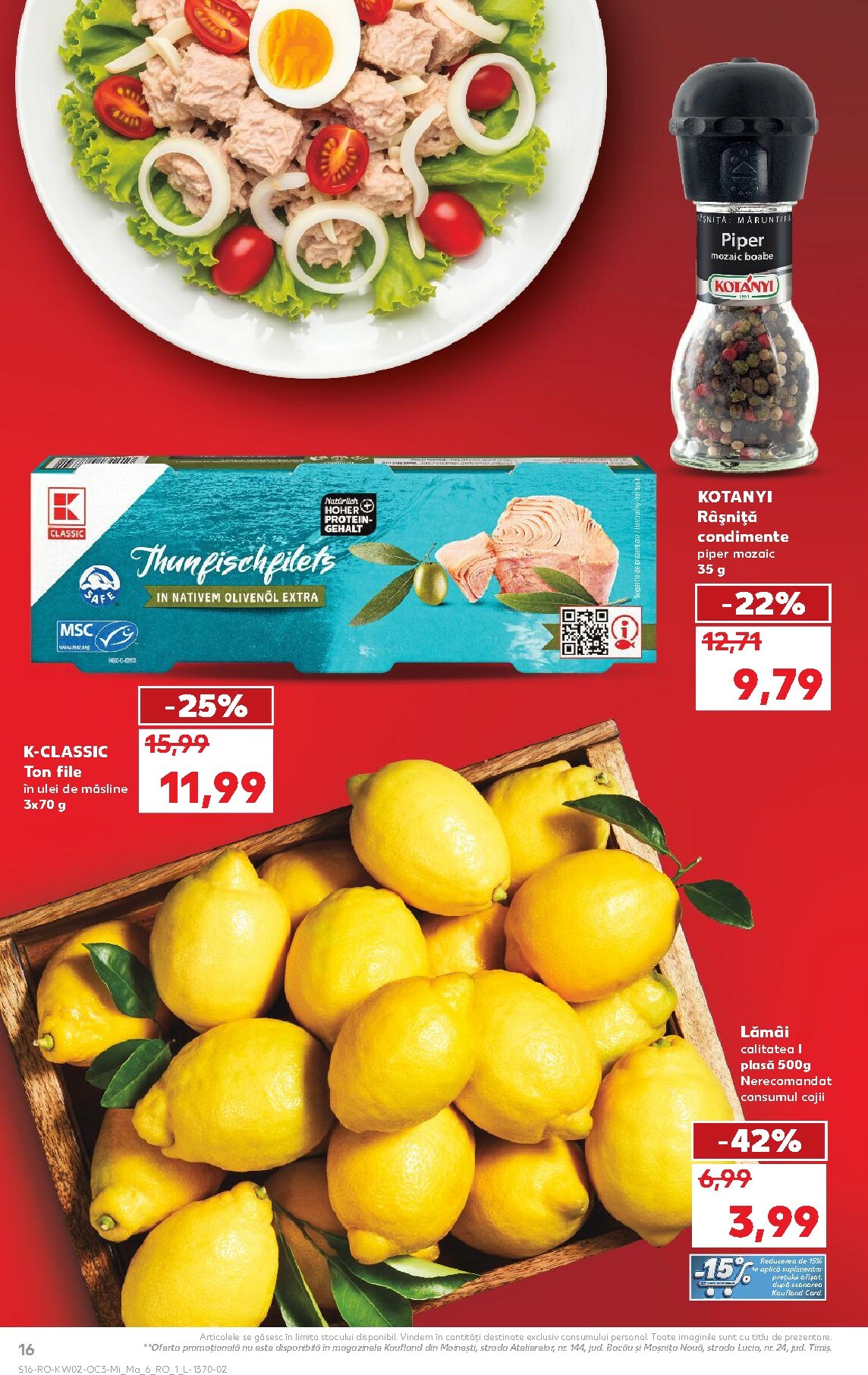 kaufland - Catalog Kaufland - Răsfoiește catalogul tematic online – oferte valabile din 07.01. - page: 16