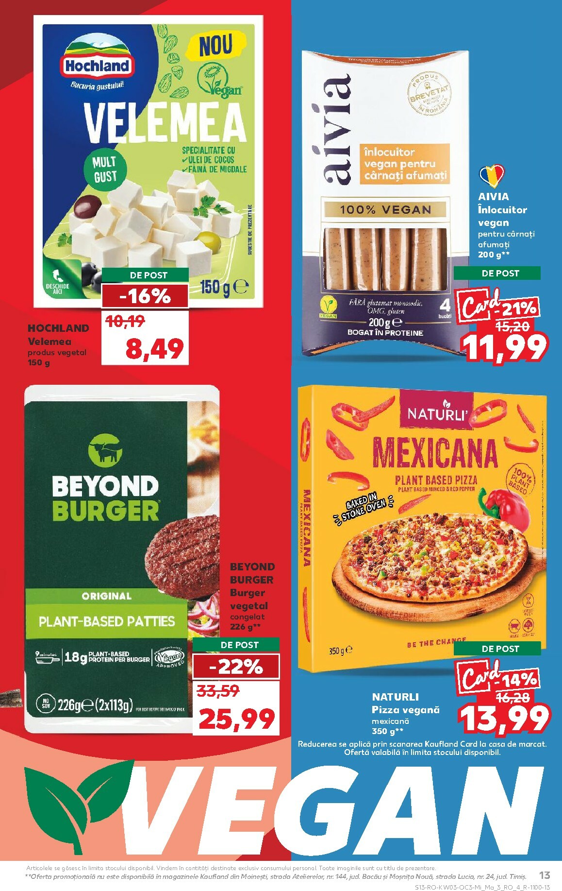 kaufland - Catalog Kaufland - Răsfoiește catalogul tematic online – oferte valabile din 14.01. - page: 13