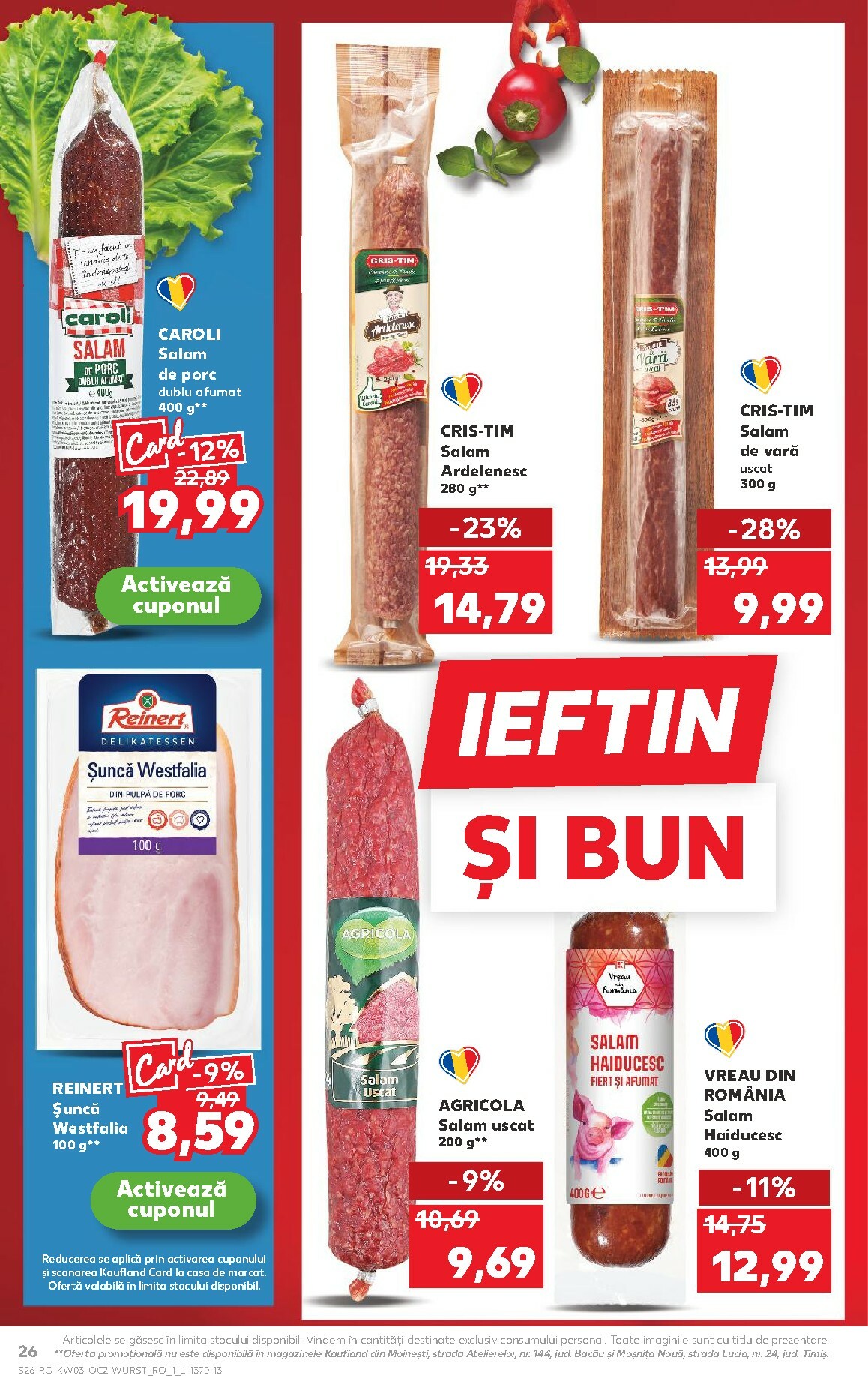 kaufland - Catalog Kaufland online – oferte valabile din 14.01. - page: 26