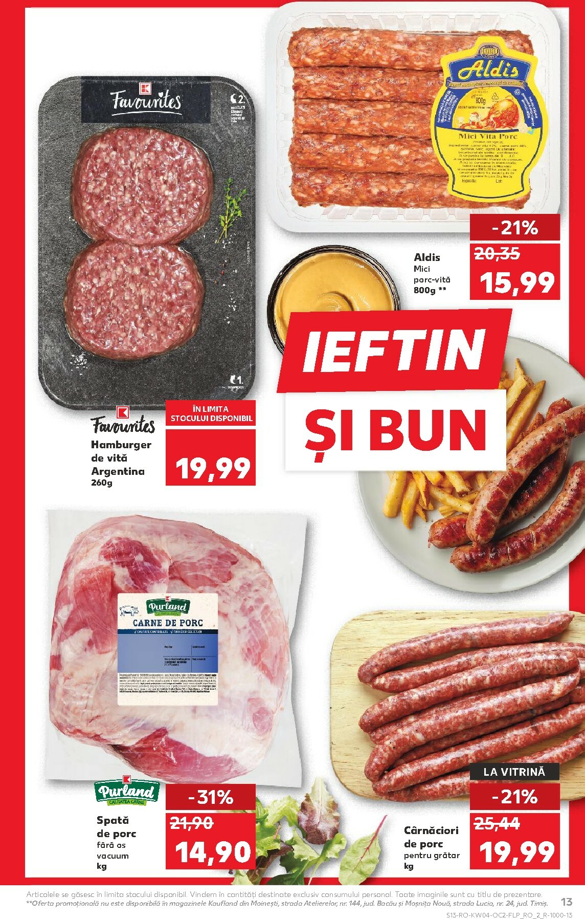 kaufland - Catalog Kaufland online – oferte valabile din 21.01. - page: 13