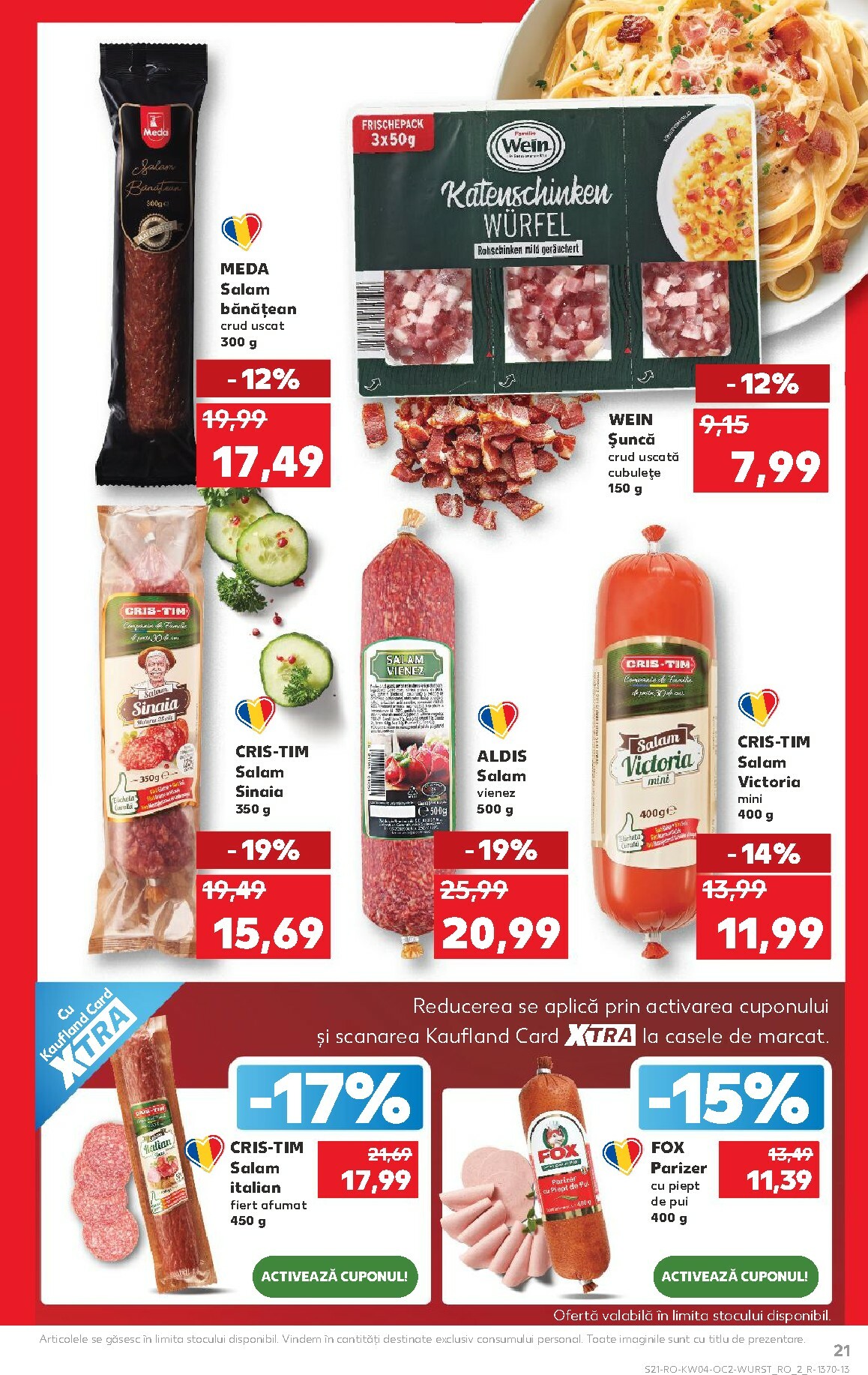 kaufland - Catalog Kaufland online – oferte valabile din 21.01. - page: 21