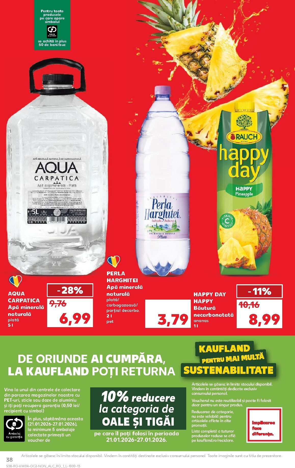 kaufland - Catalog Kaufland online – oferte valabile din 21.01. - page: 38