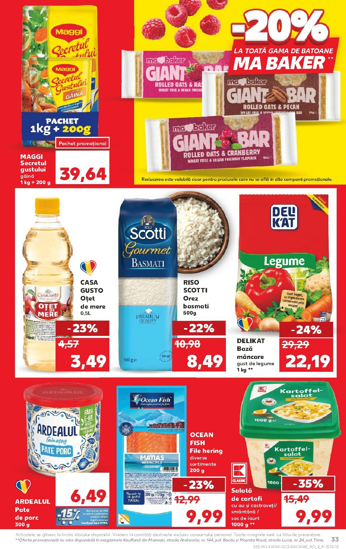 kaufland - Catalog Kaufland online – oferte valabile din 21.01. - page: 33