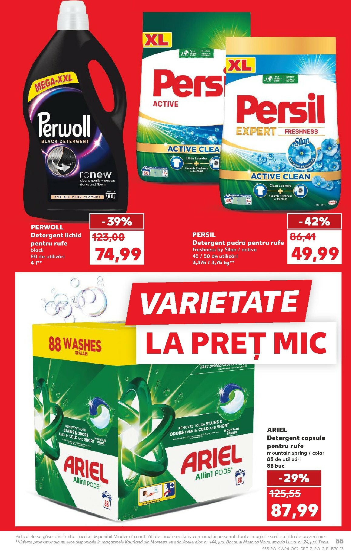 kaufland - Catalog Kaufland online – oferte valabile din 21.01. - page: 55