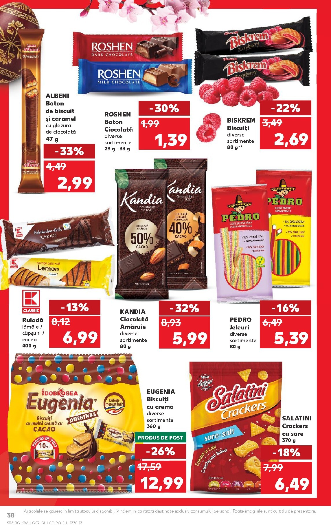 kaufland - Catalog Kaufland online – oferte valabile din 11.03.2026 - page: 38
