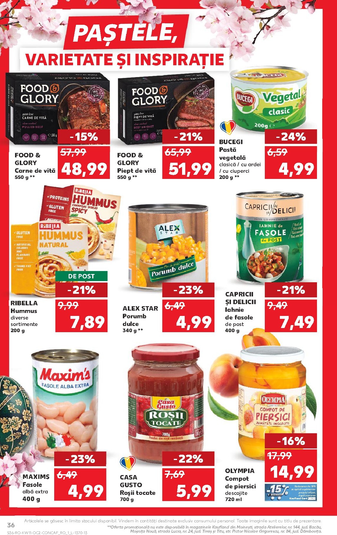 kaufland - Catalog Kaufland online – oferte valabile din 11.03.2026 - page: 36