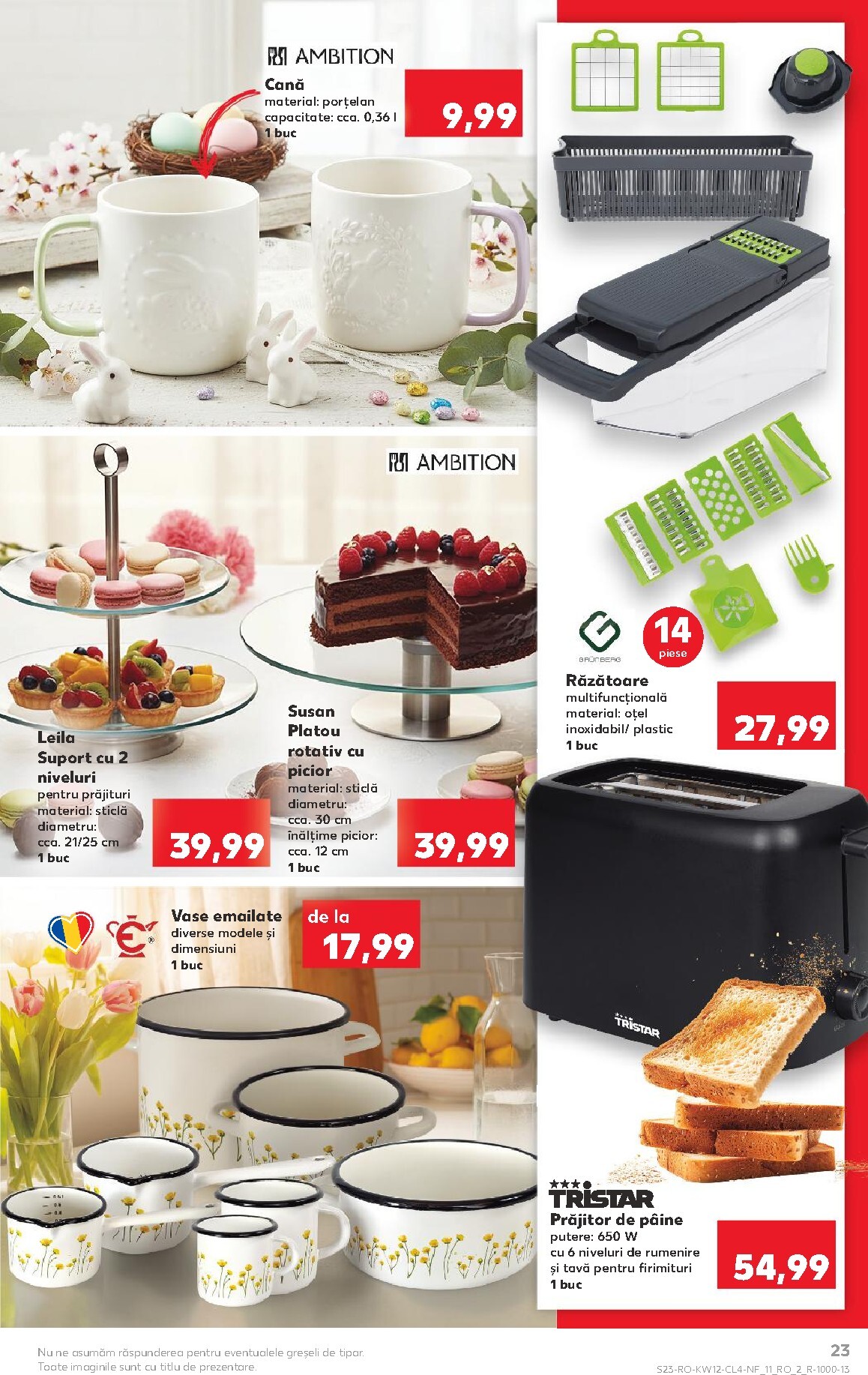 kaufland - Catalog Kaufland - Nonfood online – oferte valabile din 18.03.2026 - page: 23