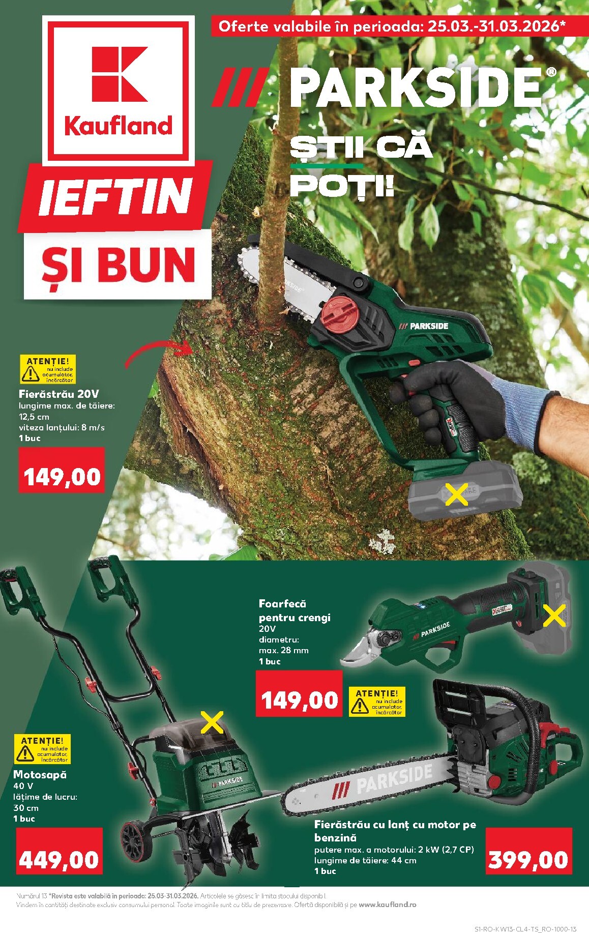 kaufland - Catalog Kaufland - Nonfood online – oferte valabile din 25.03.2026