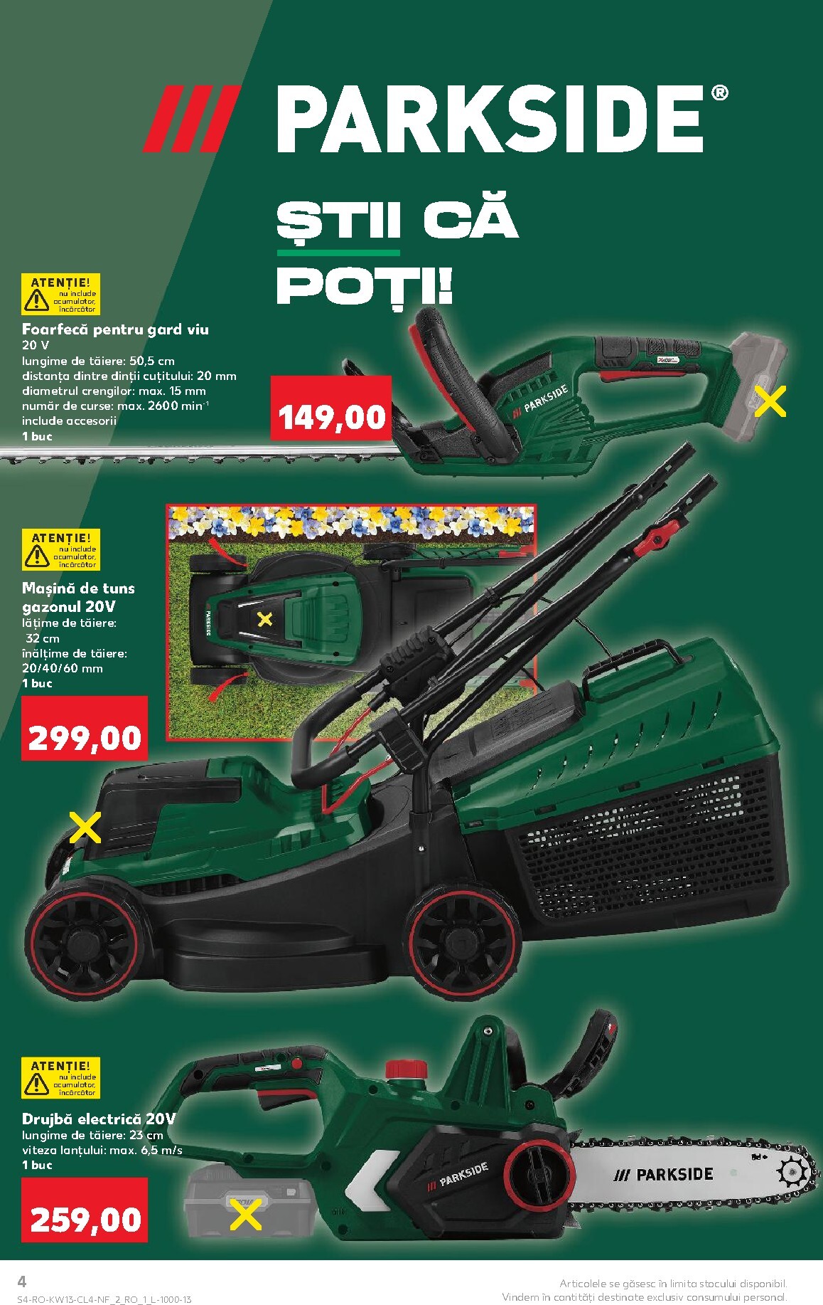 kaufland - Catalog Kaufland - Nonfood online – oferte valabile din 25.03.2026 - page: 4