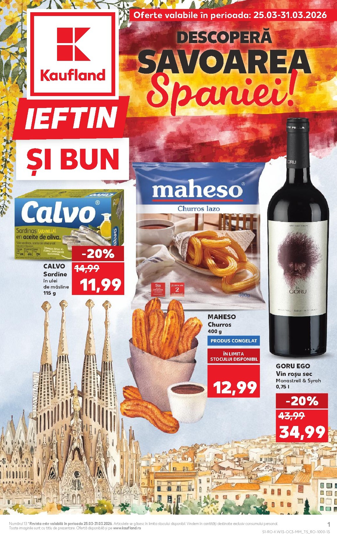kaufland - Catalog Kaufland - Descoperă savoarea Spaniei online – oferte valabile din 25.03.2026
