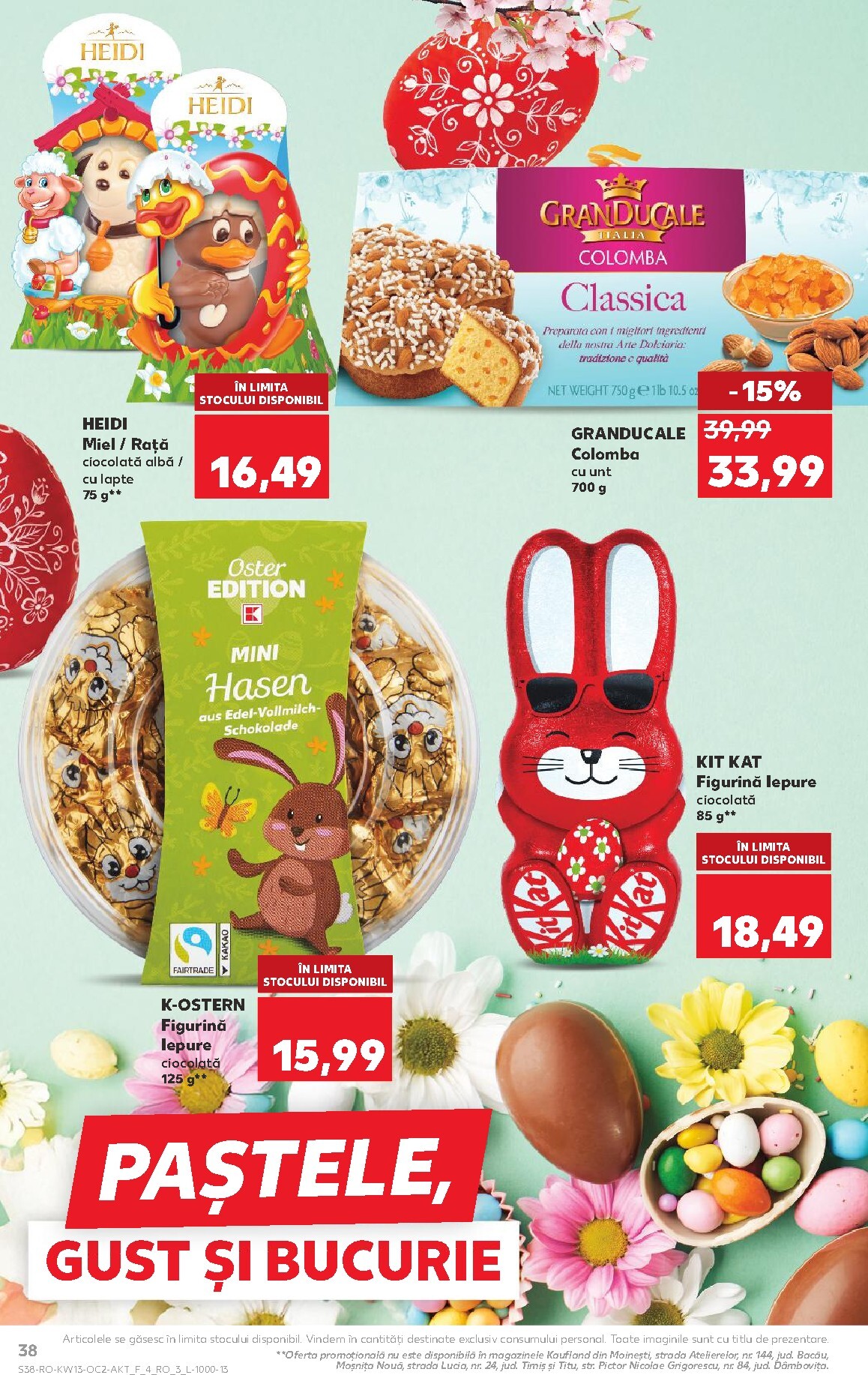 kaufland - Catalog Kaufland online – oferte valabile din 25.03.2026 - page: 38