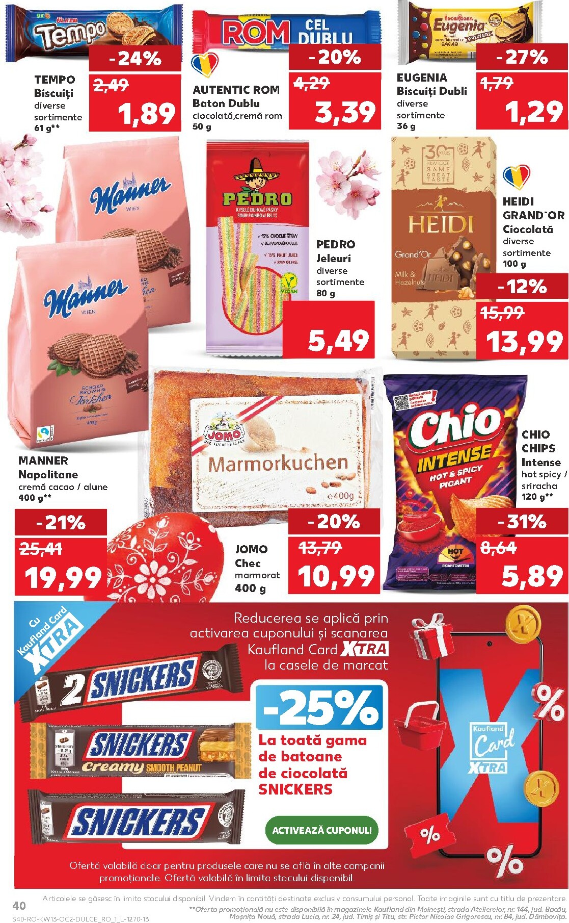 kaufland - Catalog Kaufland online – oferte valabile din 25.03.2026 - page: 40