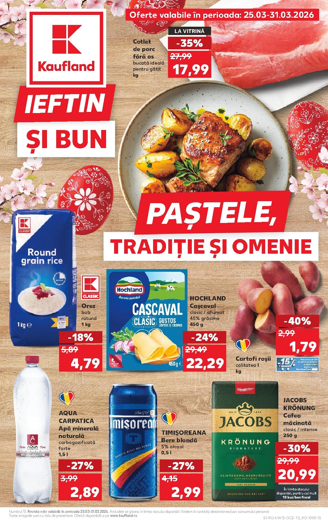 kaufland - Catalog Kaufland online – oferte valabile din 25.03.2026 - page: 1
