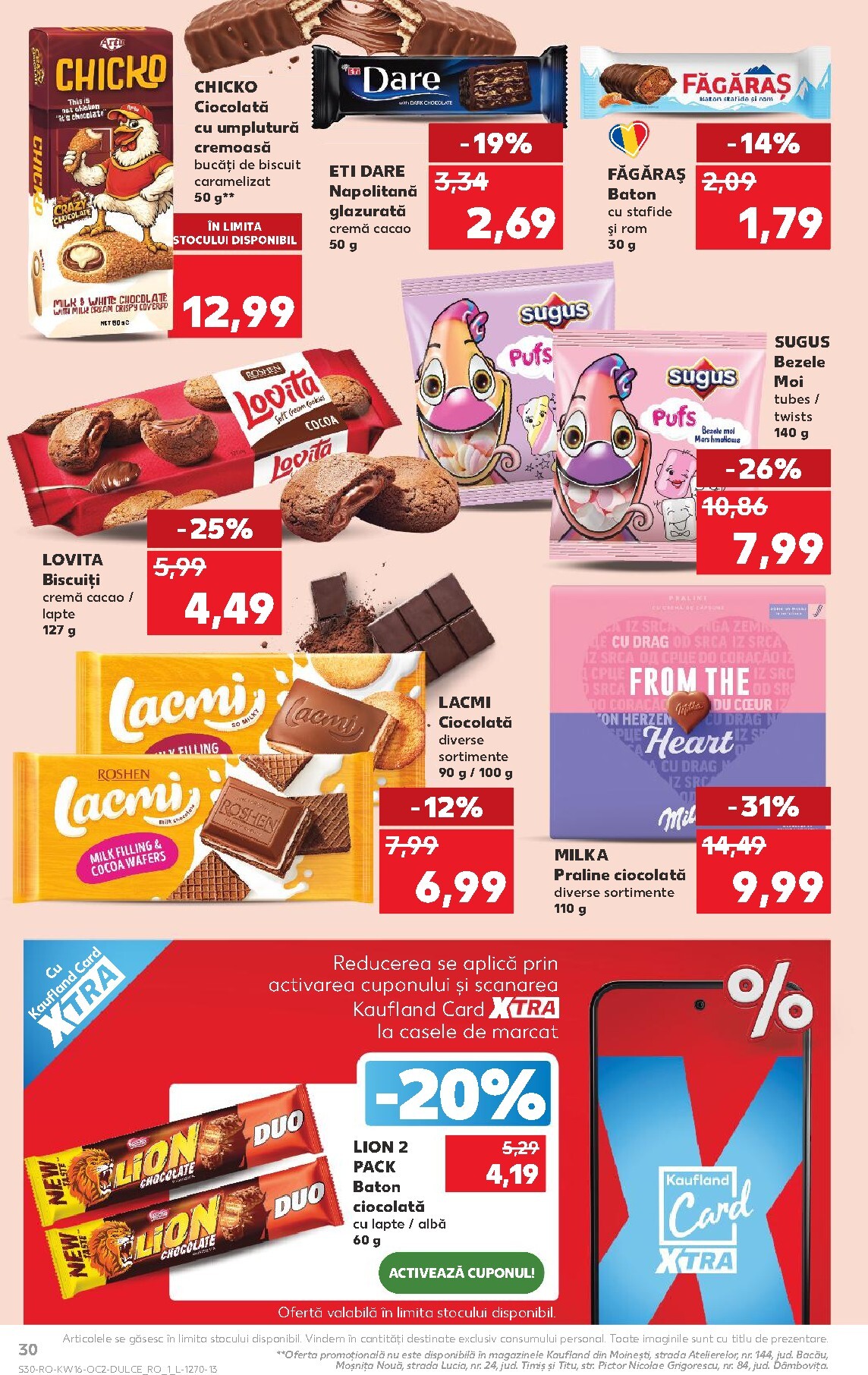 kaufland - Kaufland pliante pentru săptămâna viitoare de la miercuri 15.04.2026 până la marți 21.04.2026 - page: 30