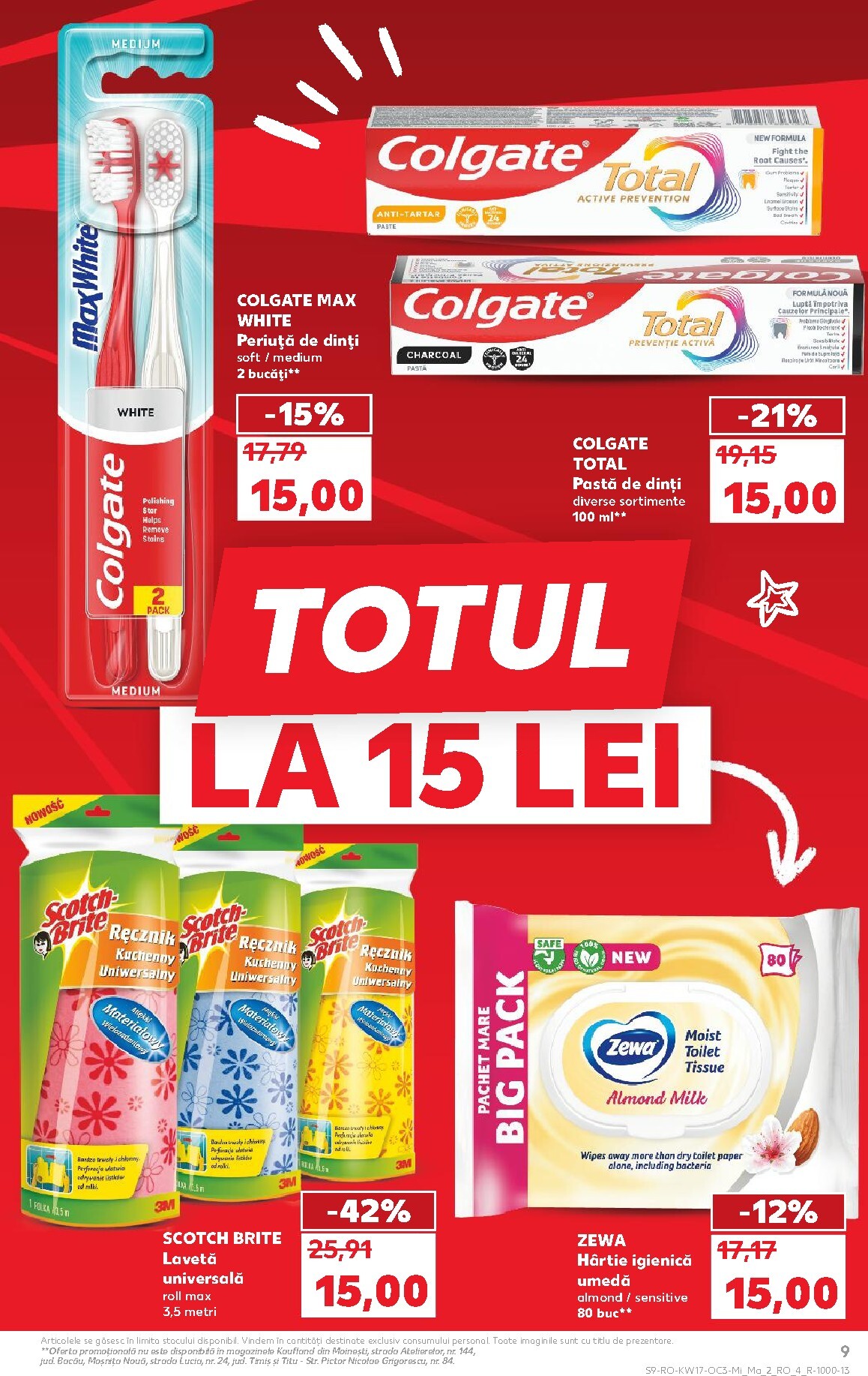 kaufland - Kaufland - Ieftin si bun pliante pentru săptămâna viitoare de la miercuri 22.04.2026 până la marți 28.04.2026 - page: 9