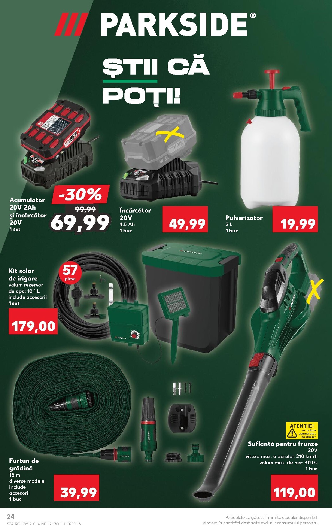 kaufland - Kaufland - Nonfood pliante pentru săptămâna viitoare de la miercuri 22.04.2026 până la marți 28.04.2026 - page: 24
