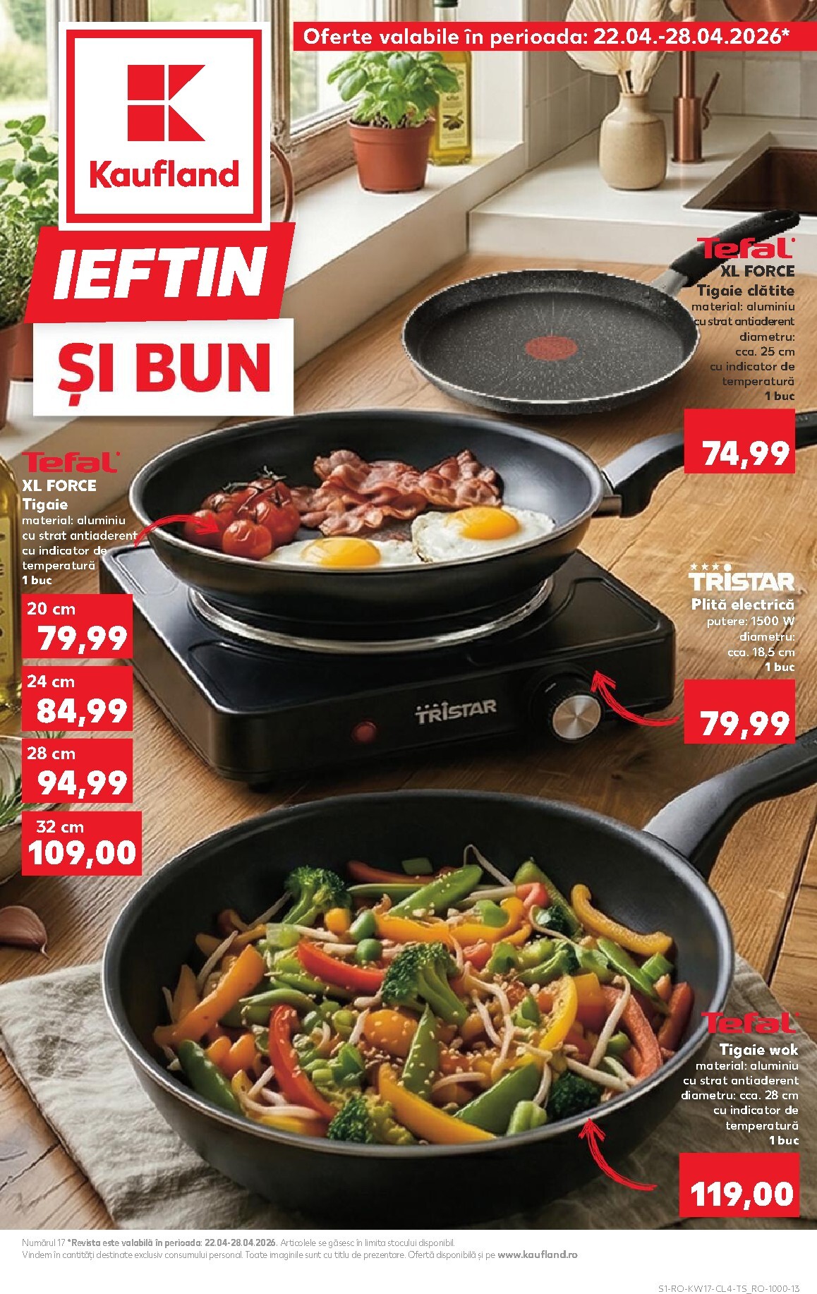 kaufland - Kaufland - Nonfood pliante pentru săptămâna viitoare de la miercuri 22.04.2026 până la marți 28.04.2026