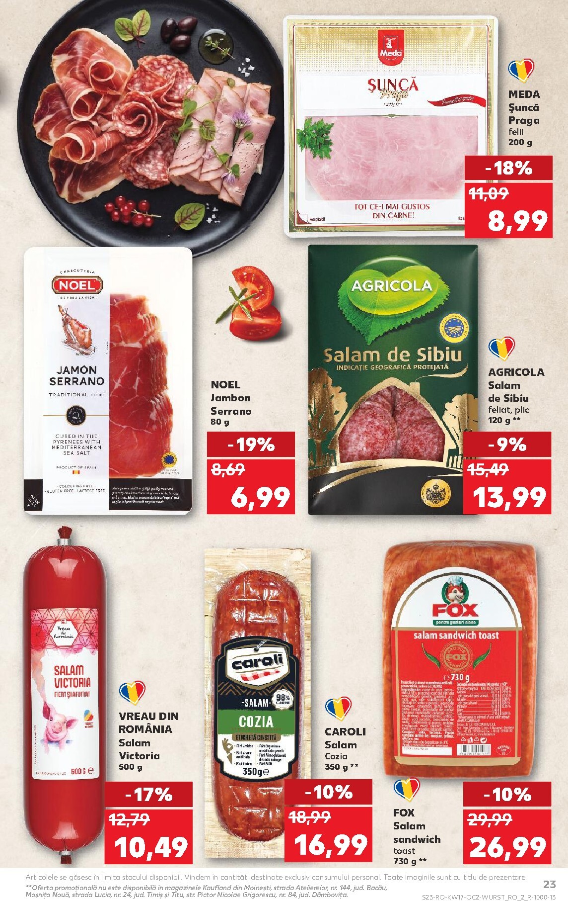kaufland - Kaufland pliante pentru săptămâna viitoare de la miercuri 22.04.2026 până la marți 28.04.2026 - page: 23