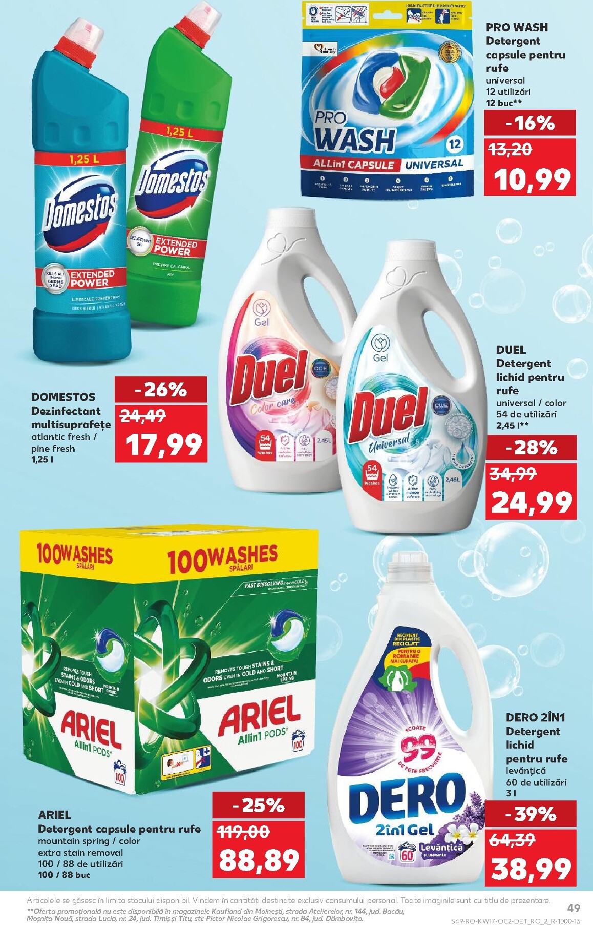kaufland - Kaufland pliante pentru săptămâna viitoare de la miercuri 22.04.2026 până la marți 28.04.2026 - page: 49