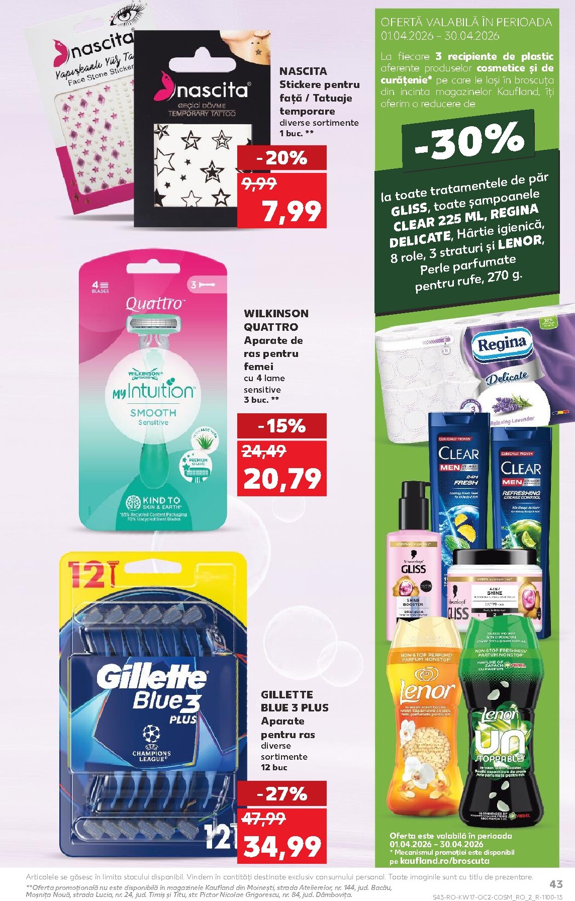 kaufland - Kaufland pliante pentru săptămâna viitoare de la miercuri 22.04.2026 până la marți 28.04.2026 - page: 43