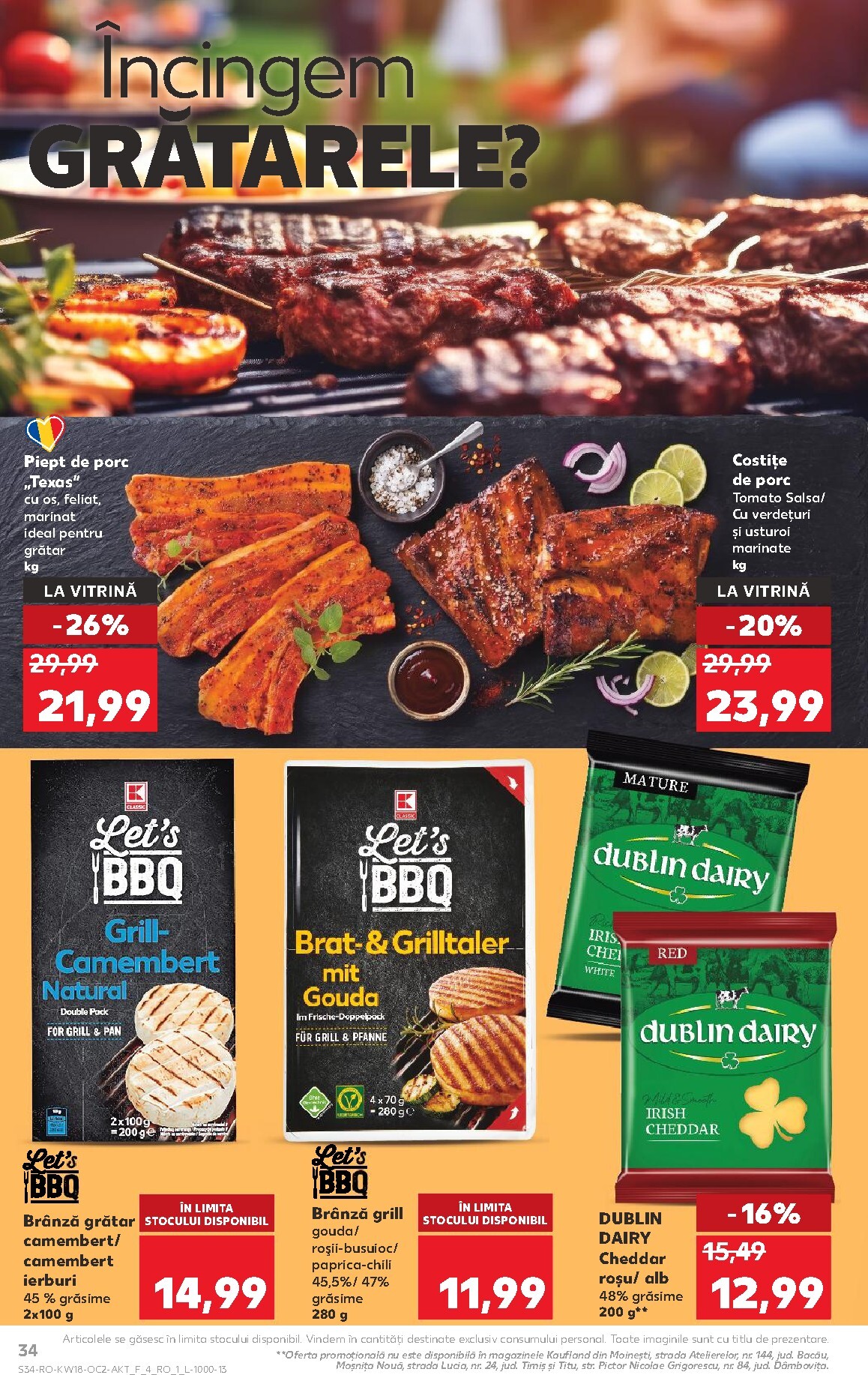 kaufland - Kaufland pliante pentru săptămâna viitoare de la miercuri 29.04.2026 până la marți 05.05.2026 - page: 34