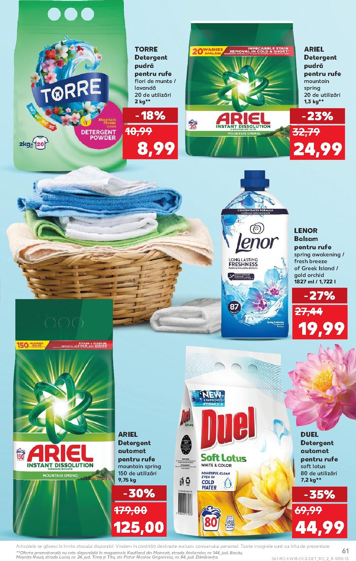 kaufland - Kaufland pliante pentru săptămâna viitoare de la miercuri 29.04.2026 până la marți 05.05.2026 - page: 61