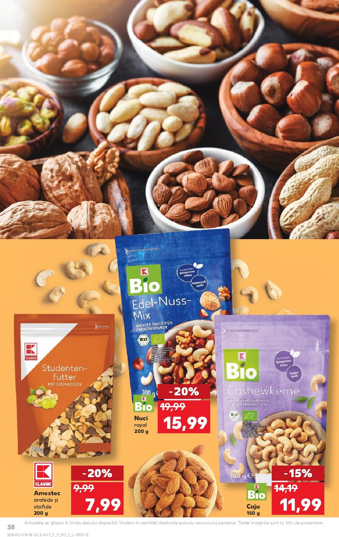 kaufland - Kaufland pliante pentru săptămâna viitoare de la miercuri 29.04.2026 până la marți 05.05.2026 - page: 38