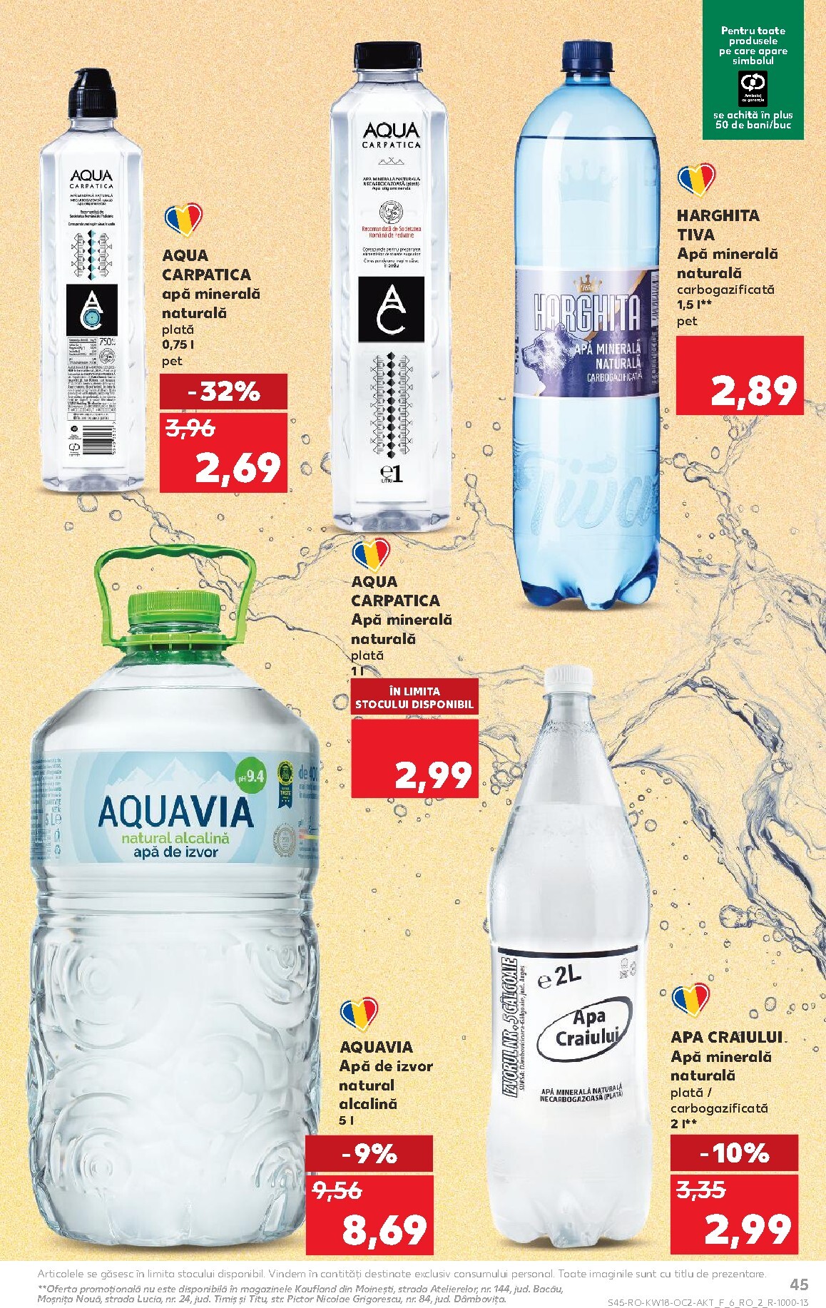 kaufland - Kaufland pliante pentru săptămâna viitoare de la miercuri 29.04.2026 până la marți 05.05.2026 - page: 45