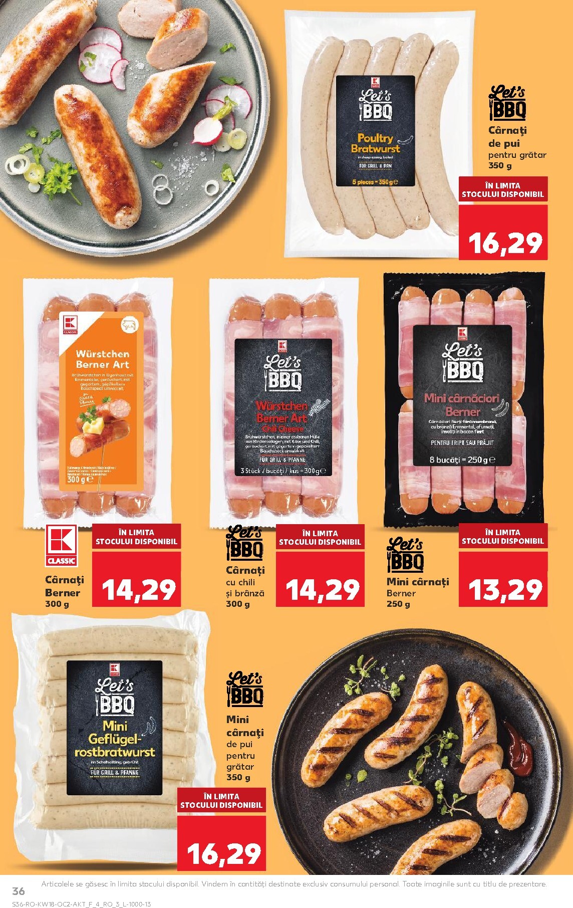 kaufland - Kaufland pliante pentru săptămâna viitoare de la miercuri 29.04.2026 până la marți 05.05.2026 - page: 36