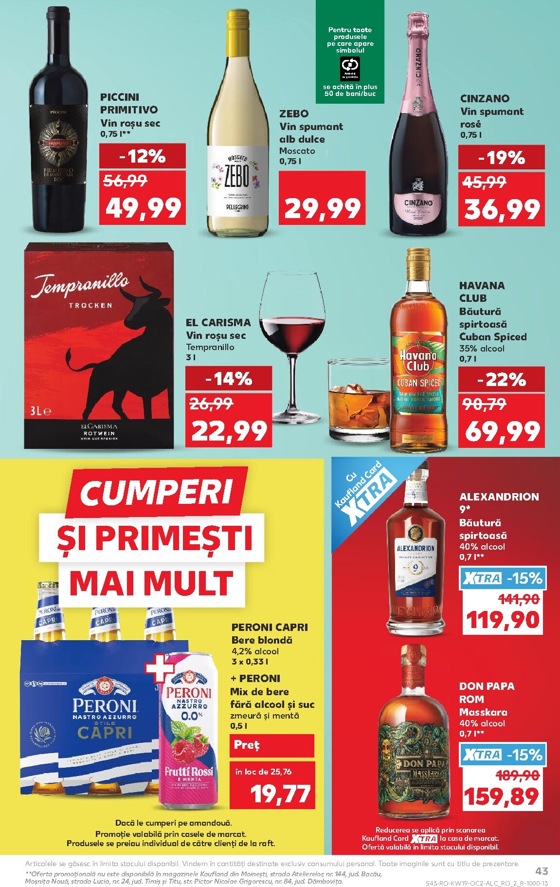 kaufland - Kaufland pliante pentru săptămâna viitoare de la miercuri 06.05.2026 până la marți 12.05.2026 - page: 43