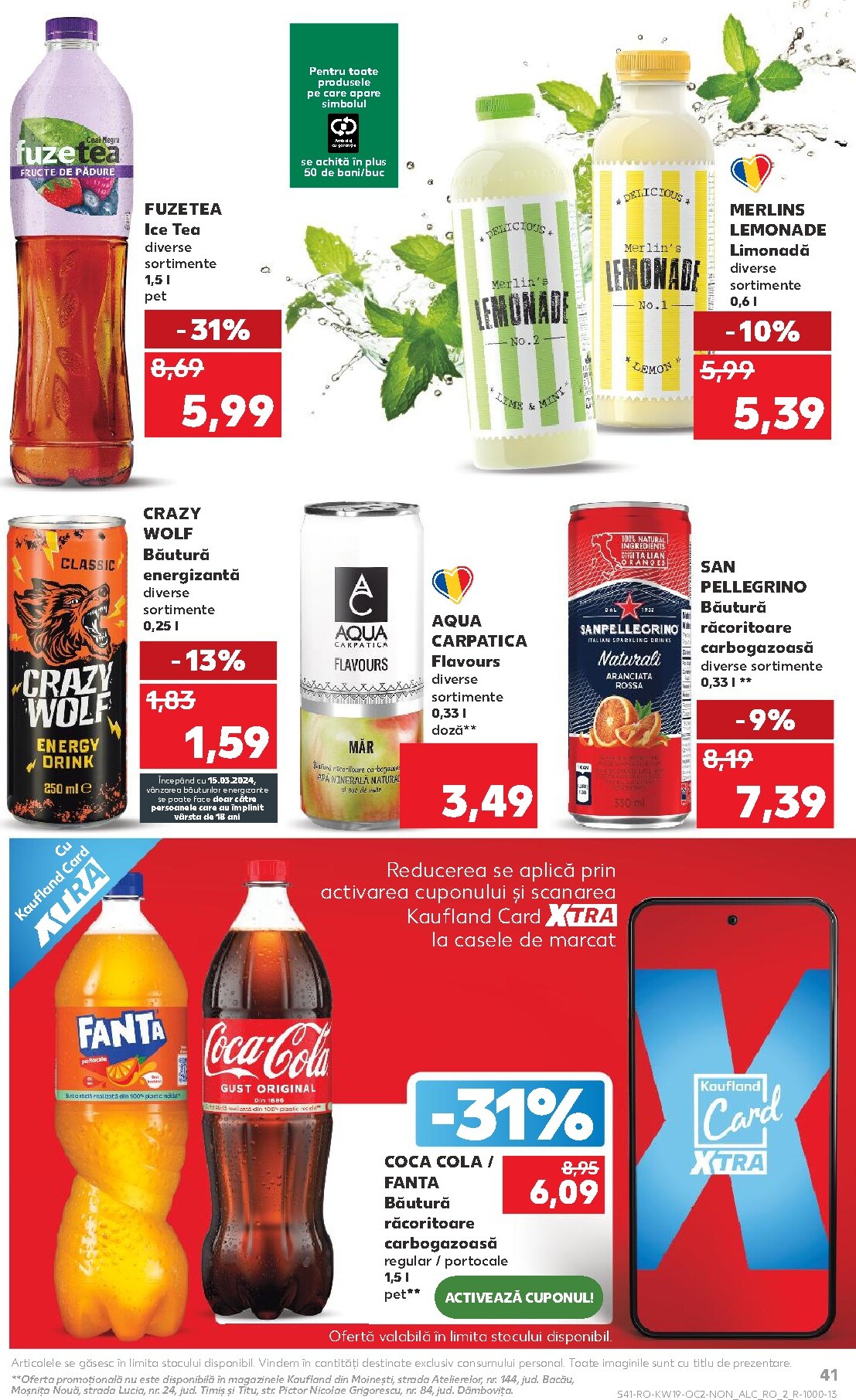 kaufland - Kaufland pliante pentru săptămâna viitoare de la miercuri 06.05.2026 până la marți 12.05.2026 - page: 41