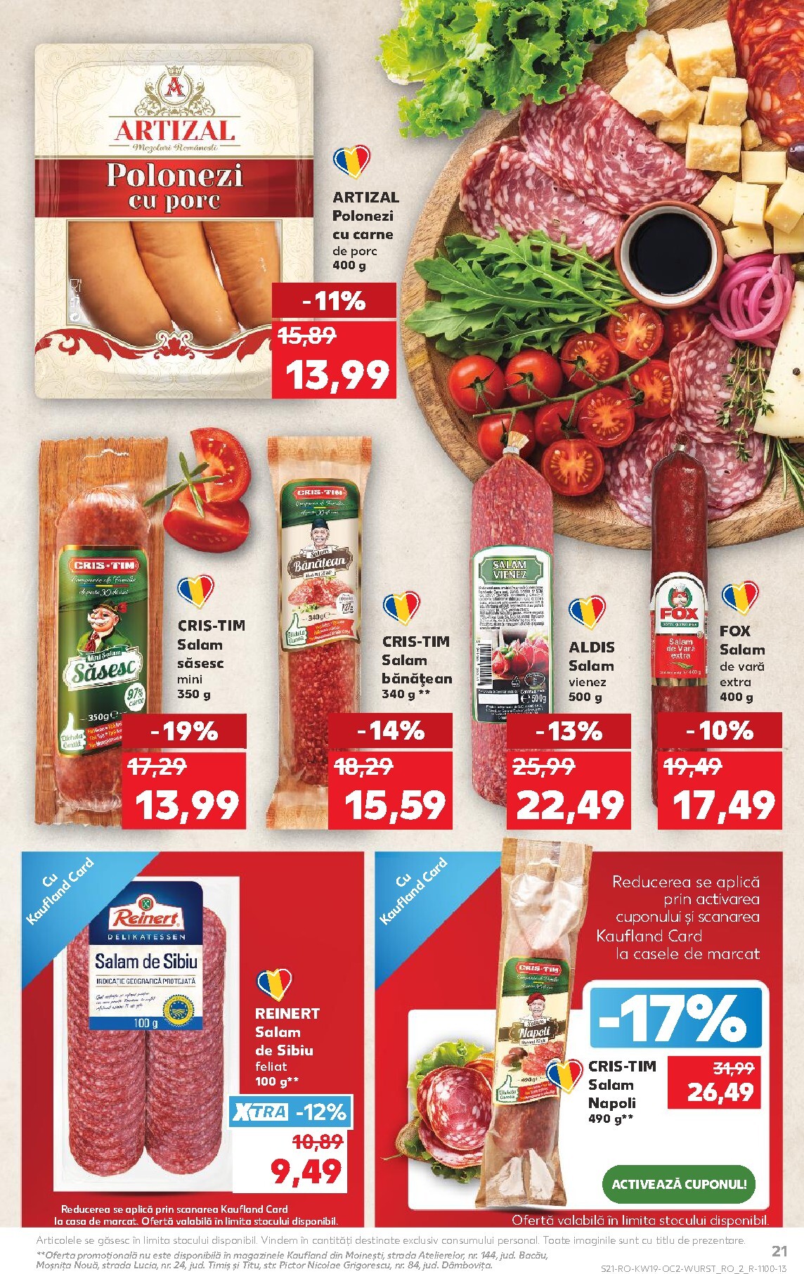 kaufland - Kaufland pliante pentru săptămâna viitoare de la miercuri 06.05.2026 până la marți 12.05.2026 - page: 21